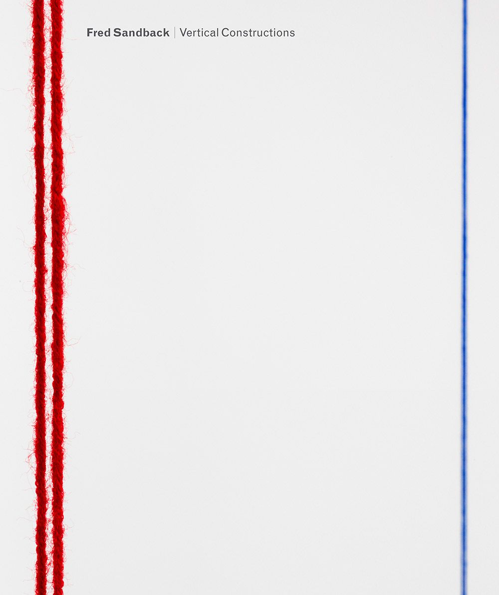 Fred Sandback Books | Books | David Zwirner