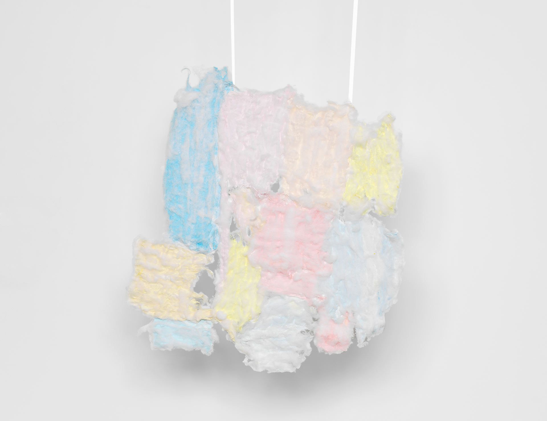 A sculpture by Karla Black titled Invite Often dated 2016