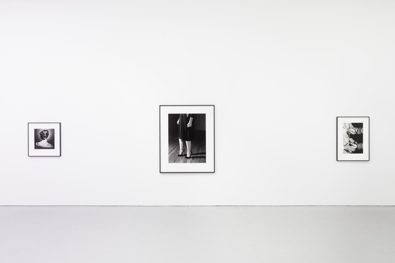 Installation view of the exhibition Stan Douglas: Midcentury Studio, at David Zwirner in New York, dated 2011. 