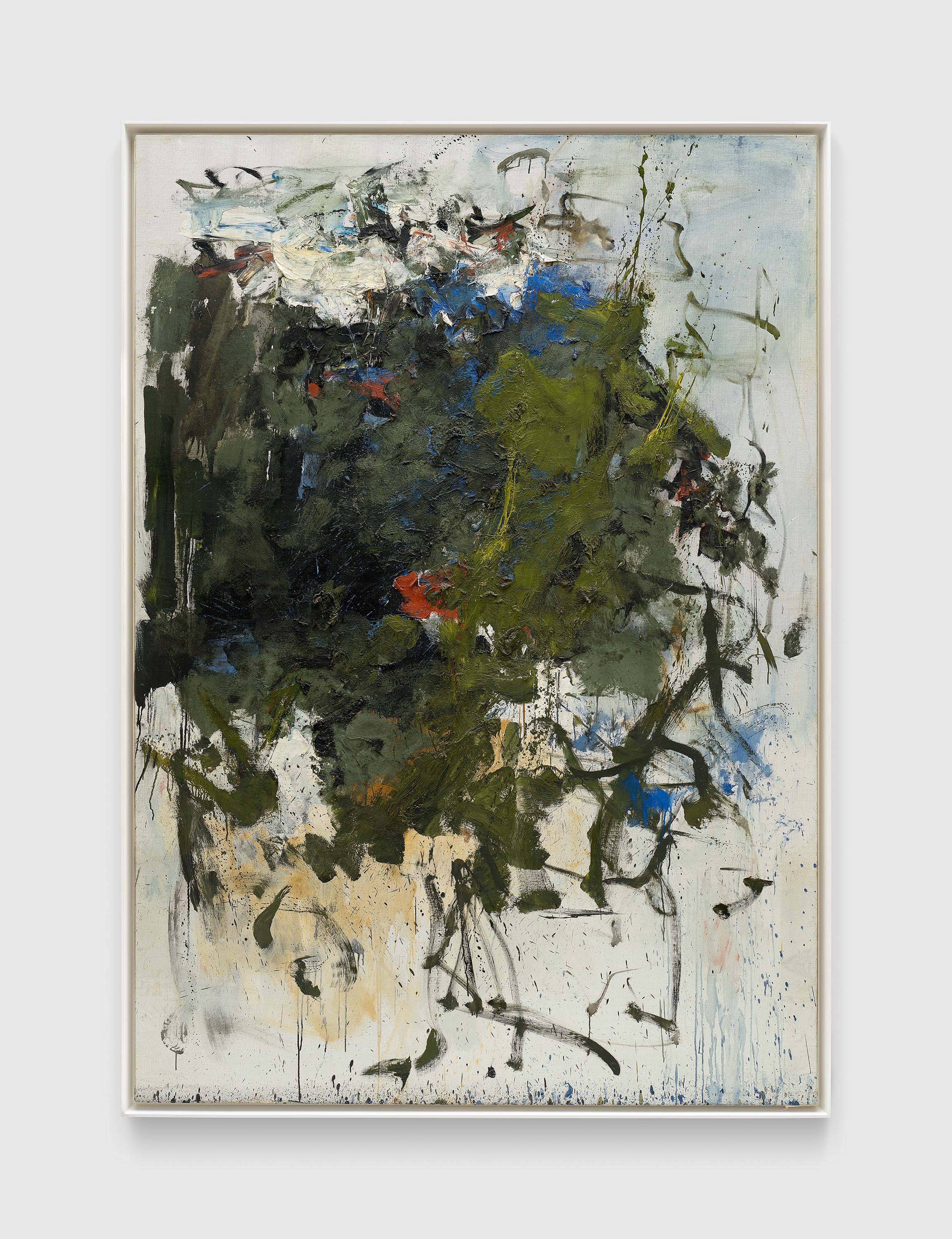 An untitled painting by Joan Mitchell, dated circa 1964.