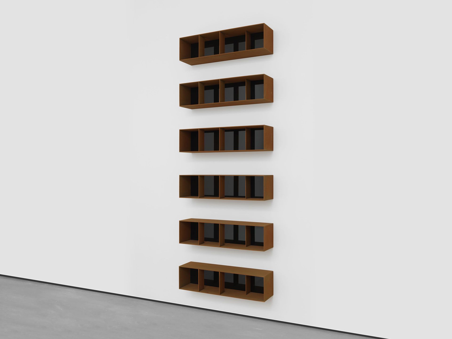 An untitled artwork by Donald Judd, dated 1994.