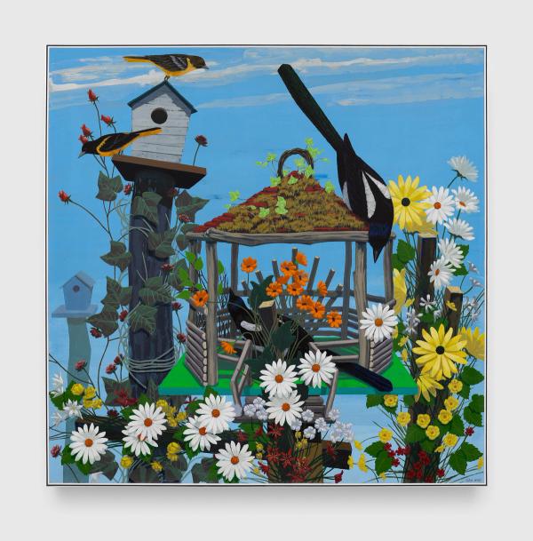 Kerry James Marshall — Black and Part Black Birds in America: (Magpies and Baltimore Orioles)