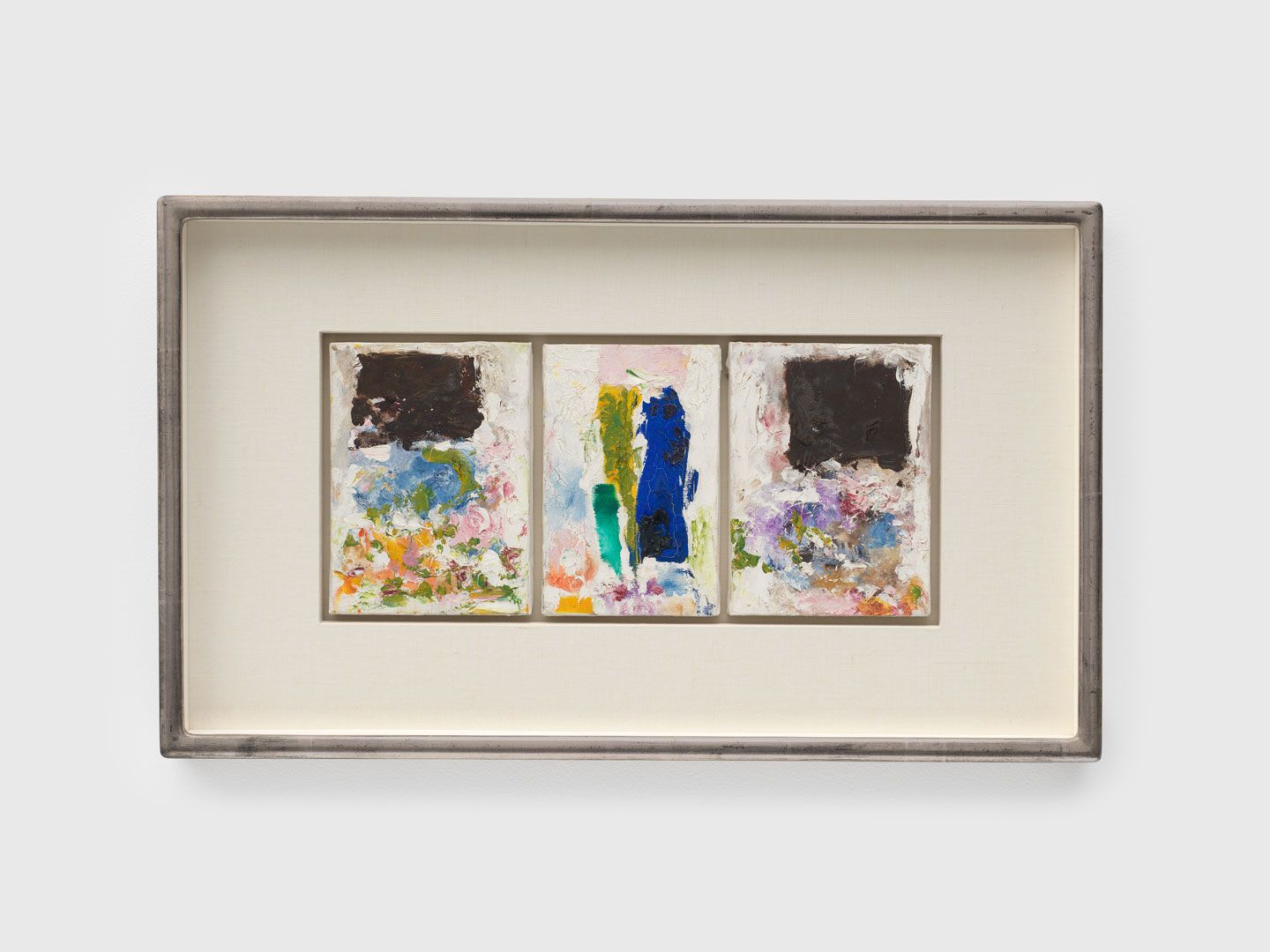 An untitled painting by Joan Mitchell, dated 1974 to 1975.
