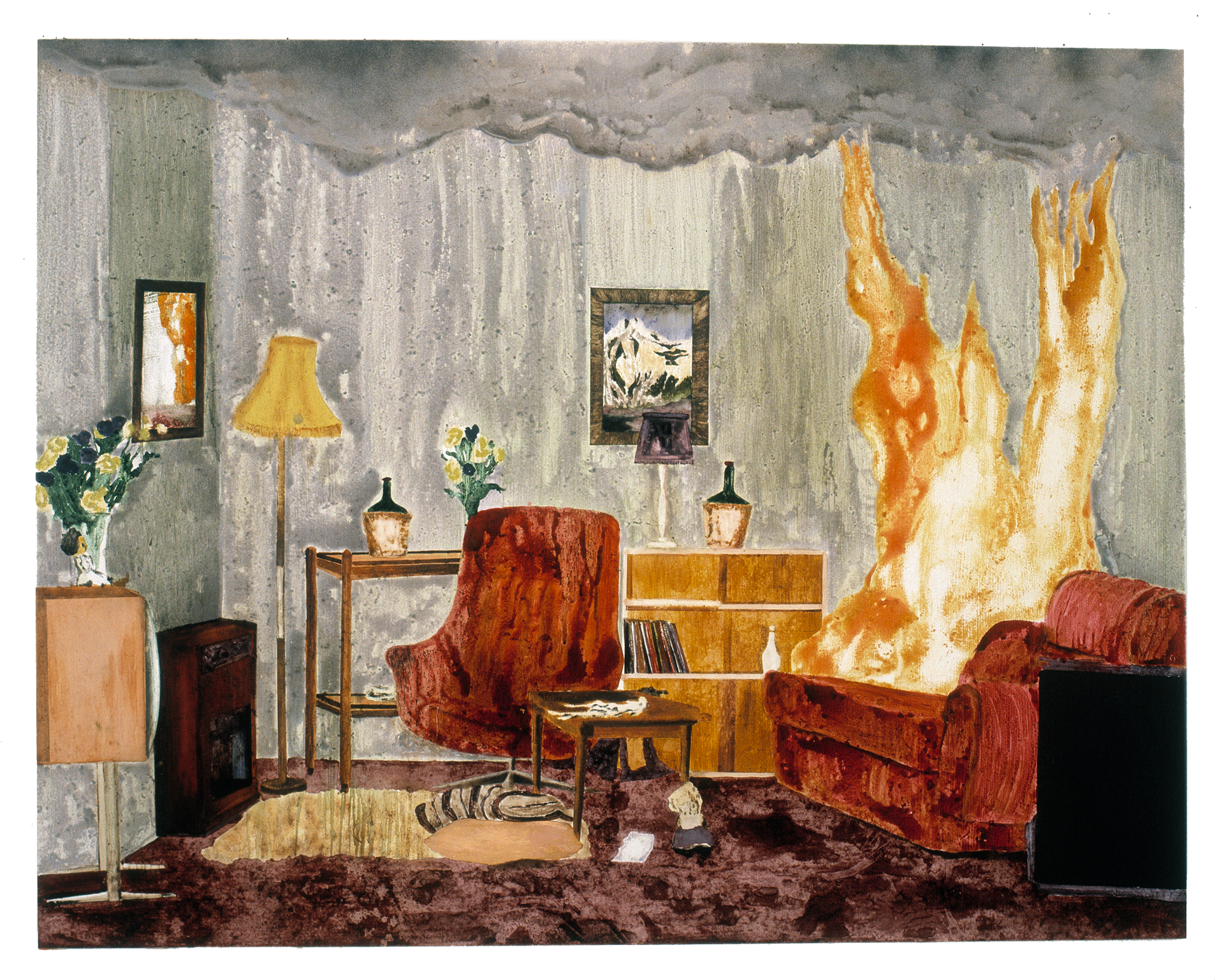 A painting by Mamma Andersson, titled Gone for Good, dated 2006.