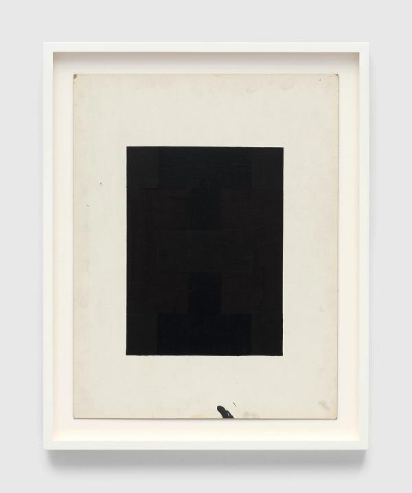Ad Reinhardt — Untitled (maquette for Number 1 from 10 Screenprints)
