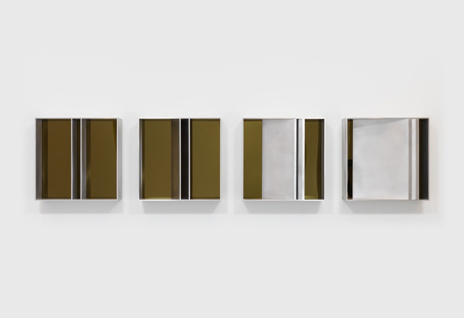 An untitled artwork by Donald Judd, dated 1982.
