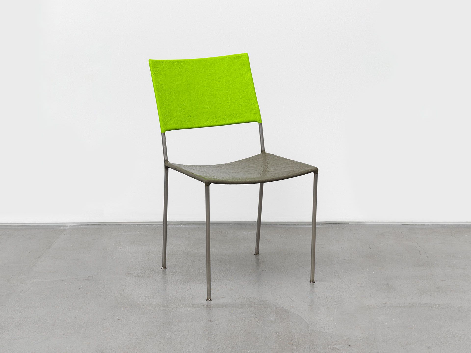 A furniture work by Franz West, titled K√ºnstlerstuhl (Artist's Chair), dated 2006/2016