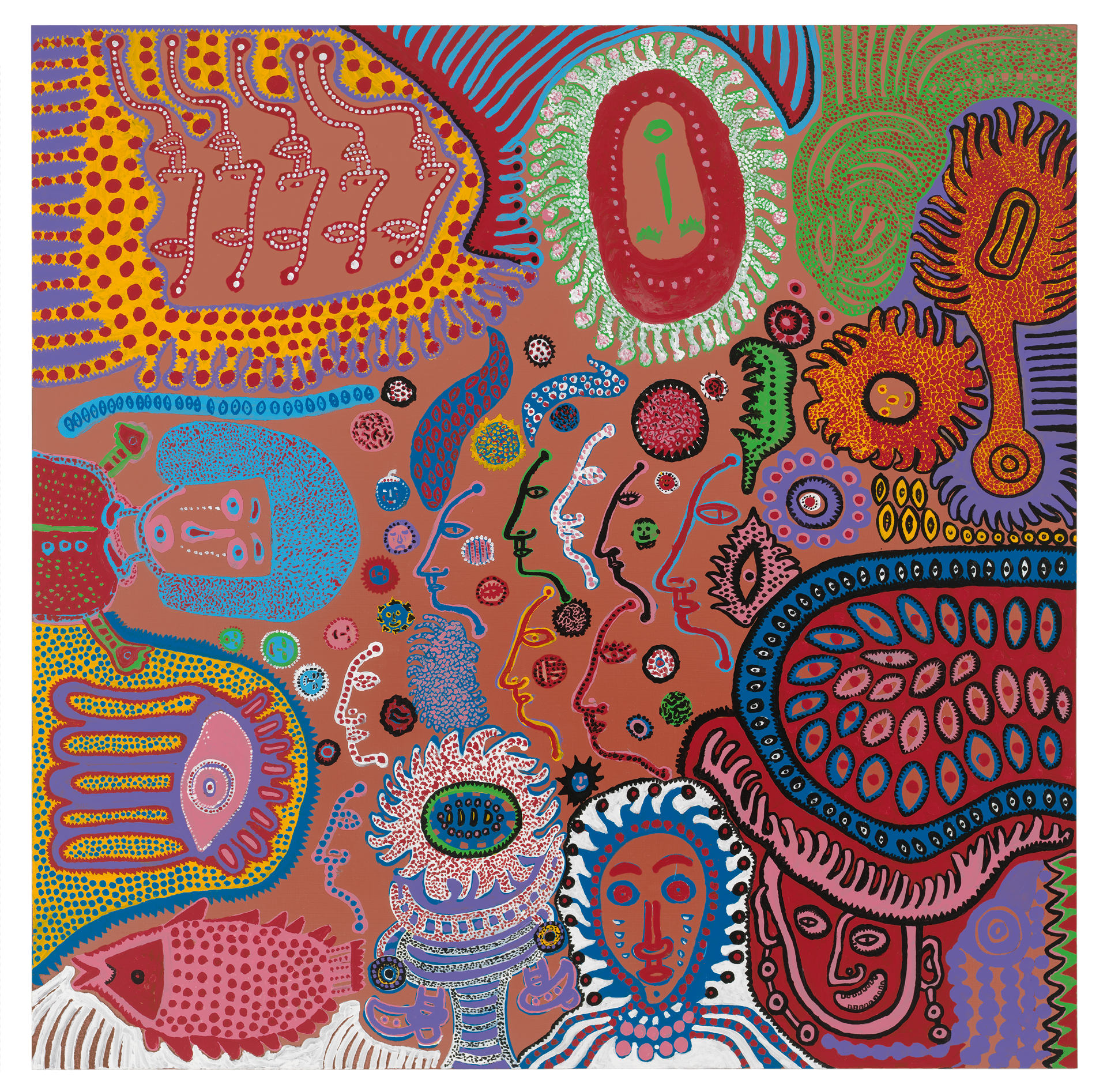 絵画 Love Yayoi Kusama: GIVE ME LOVE, 2015 | David Zwirner