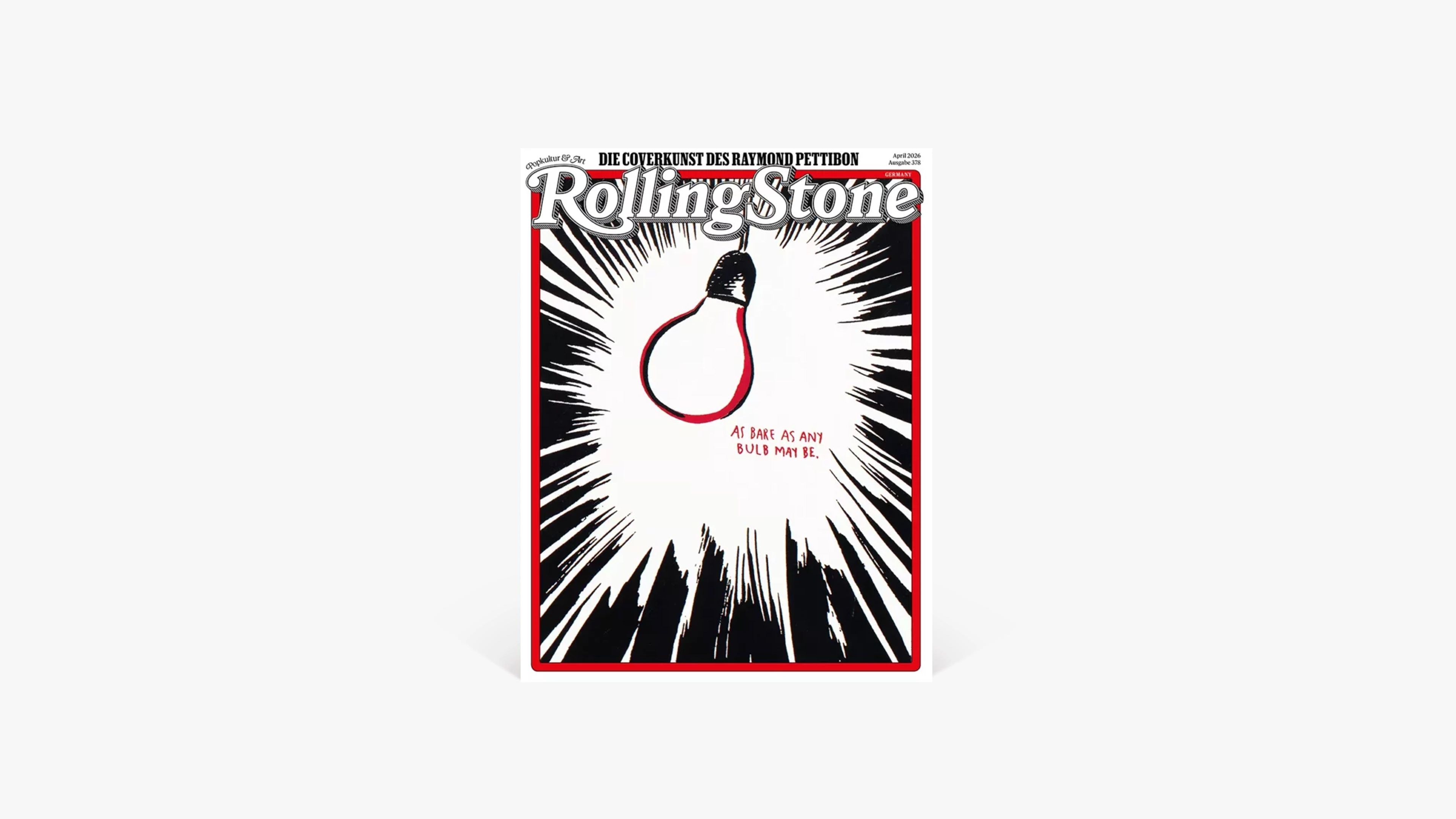 Raymond Pettibon Cover for Rolling Stone | David Zwirner