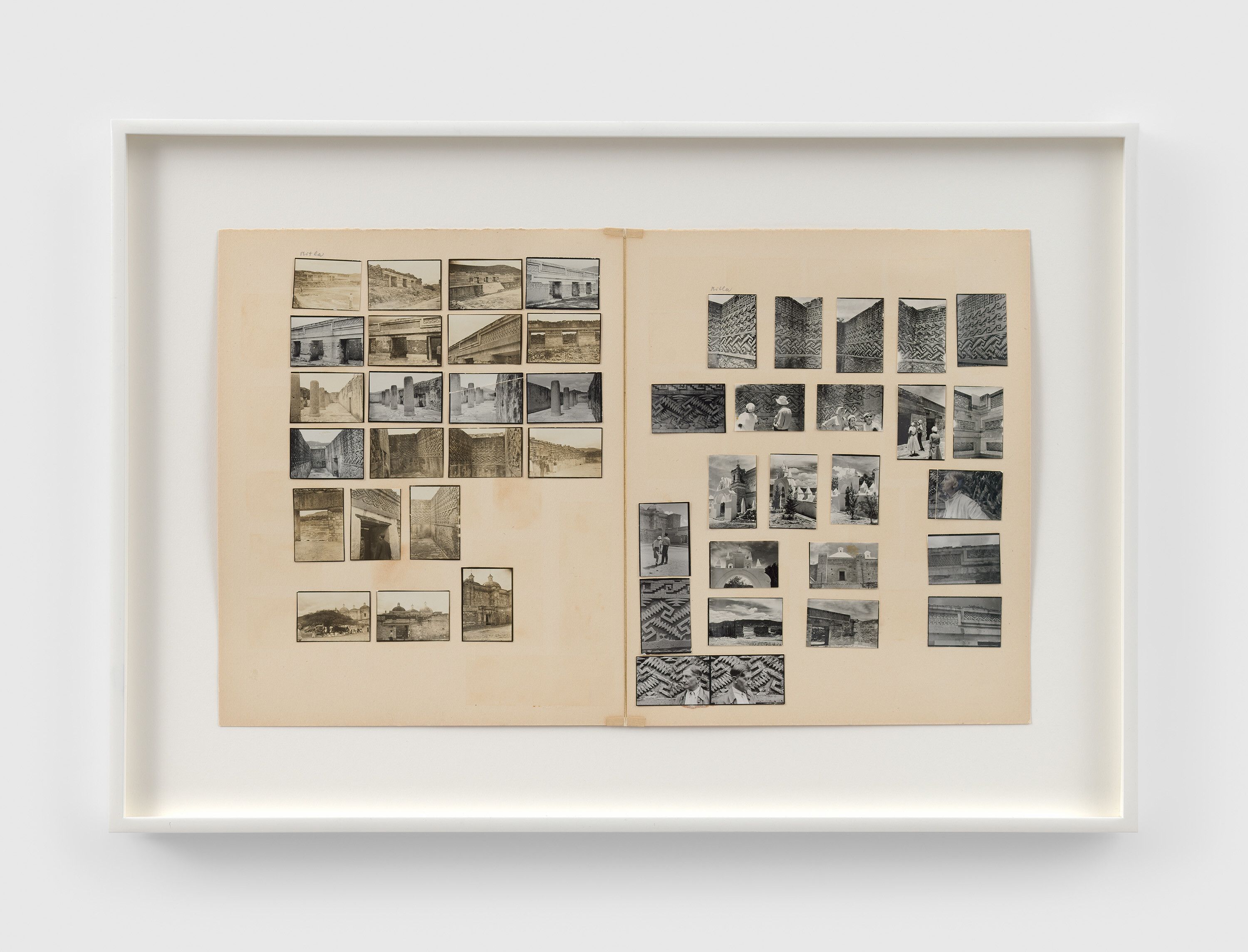 A photograph by Josef Albers, Mitla / Mitla, Mexico, 1935 to 1949.