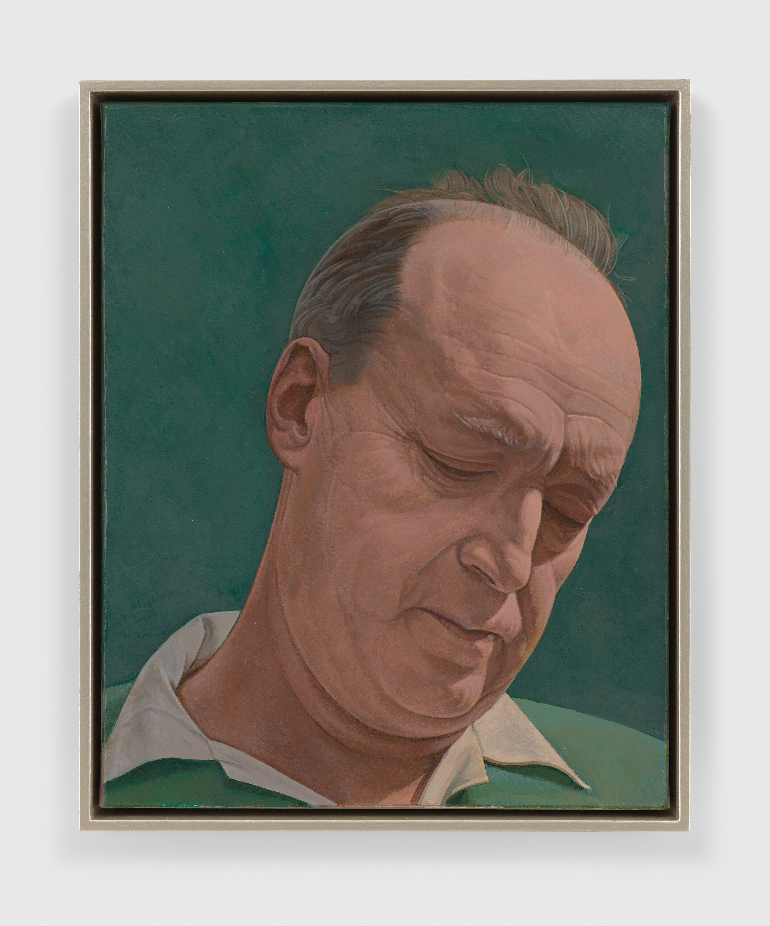 A painting by Liu Ye, titled Vladimir Nabokov, dated 2022.