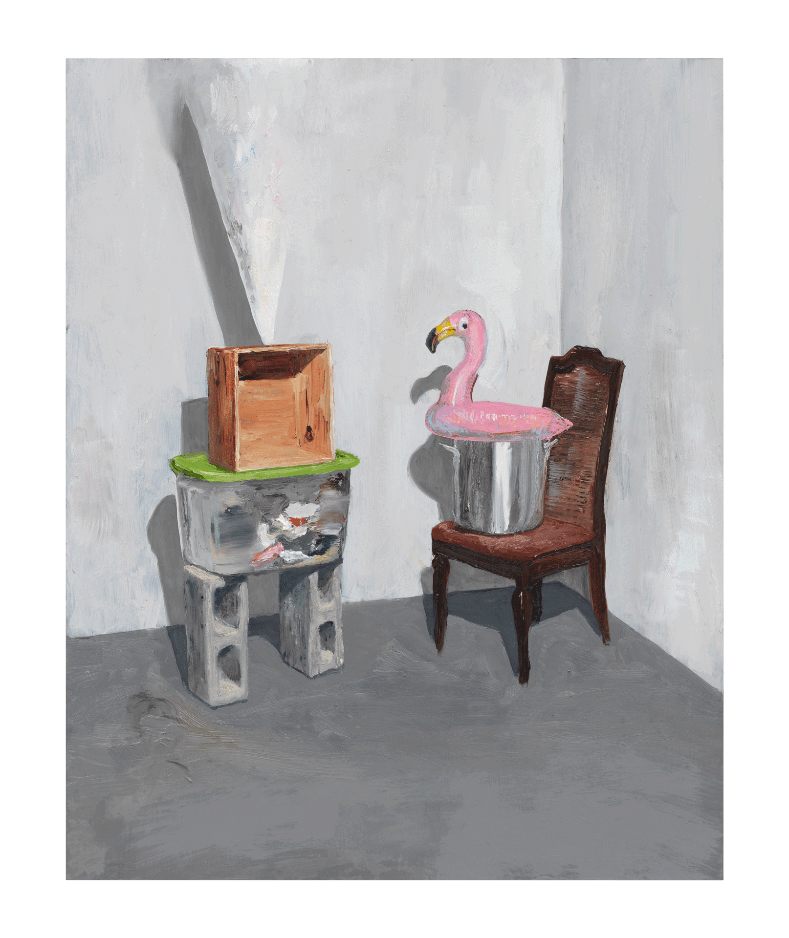 A painting by Rhys Ziemba, titled 17 Messidor CCXXVII, dated 2019