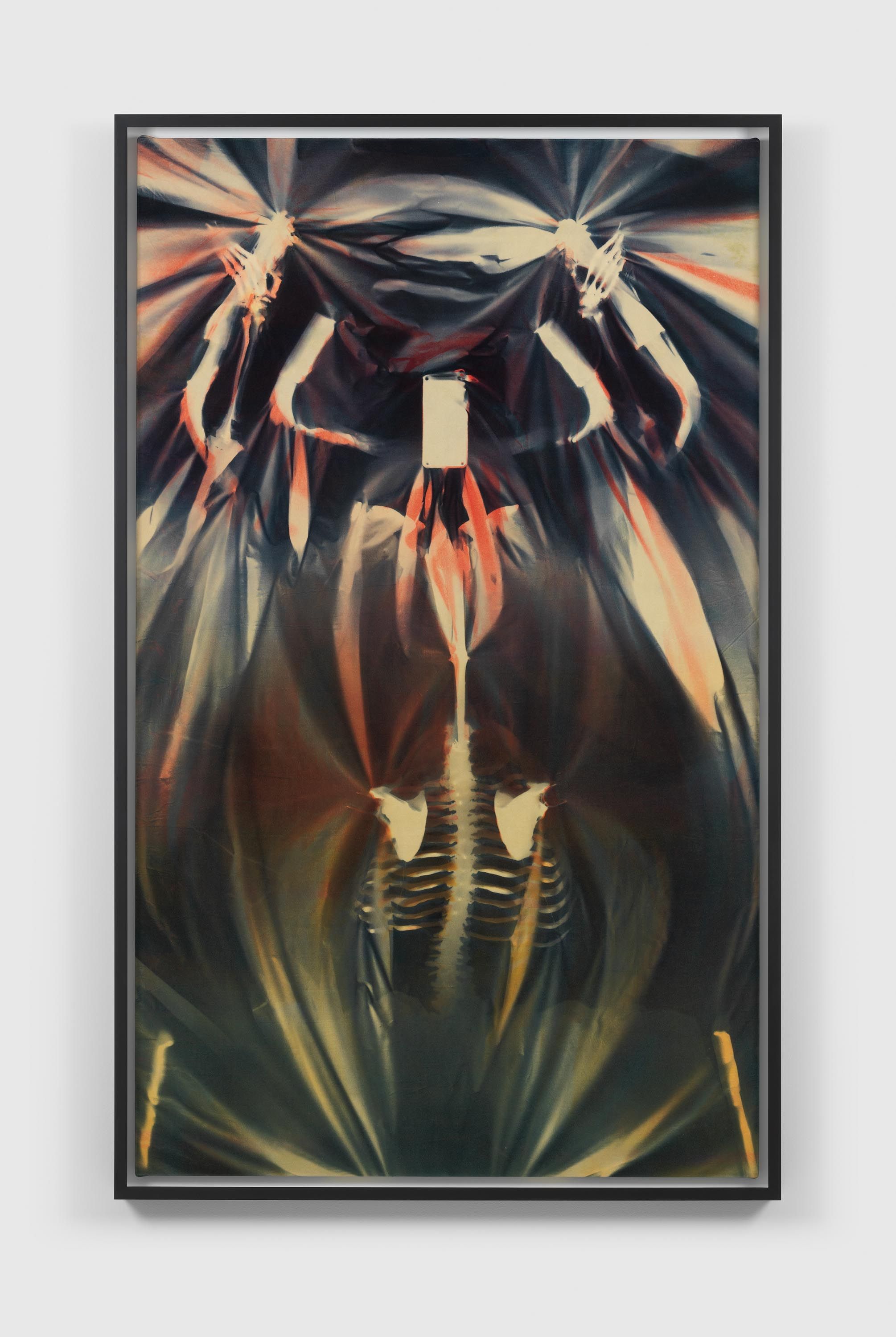 A mixed media artwork by Andra Ursuţa, titled Terminal Fitness, dated 2021.