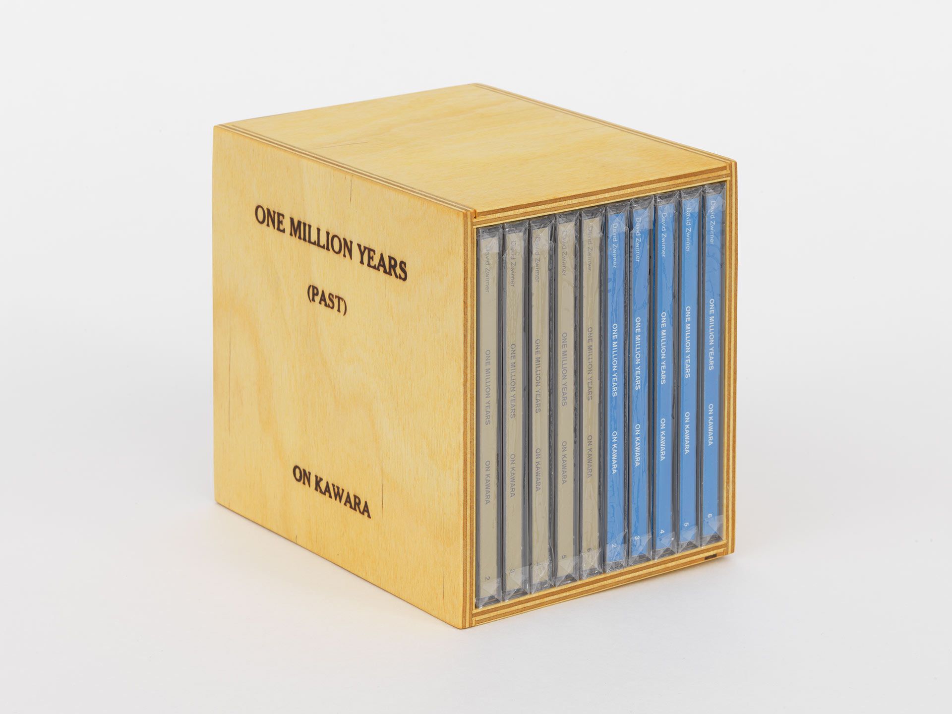 A sound installation by On Kawara, titled One Million Years (Past and Future), dated 2000.
