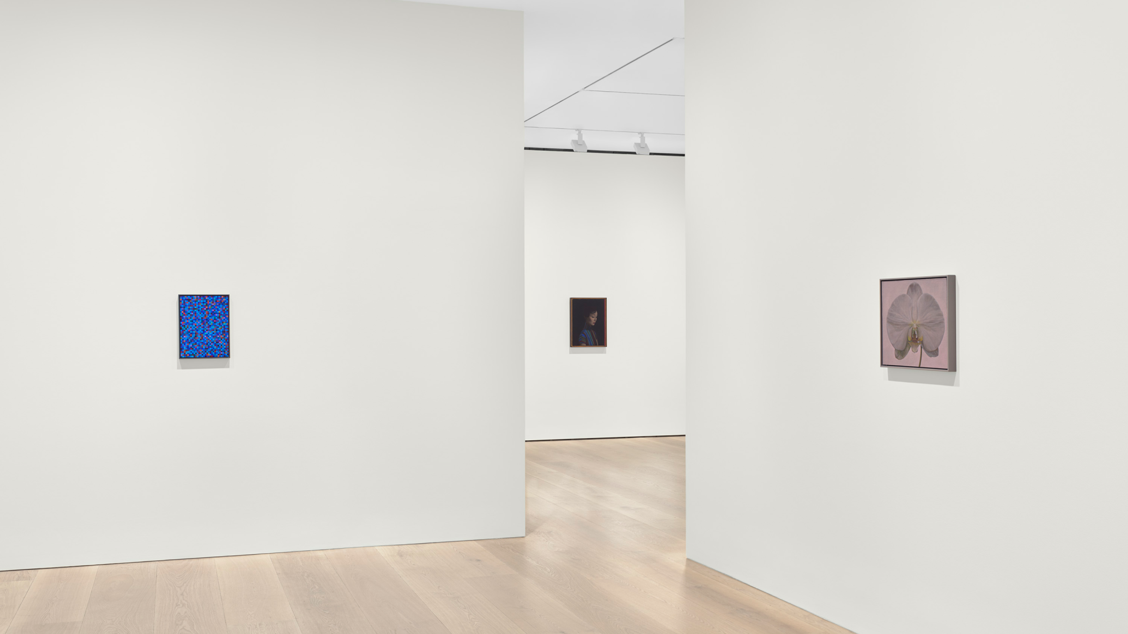 AN Installation view, Liu Ye: Naive and Sentimental Painting, David Zwirner, London, dated 2023