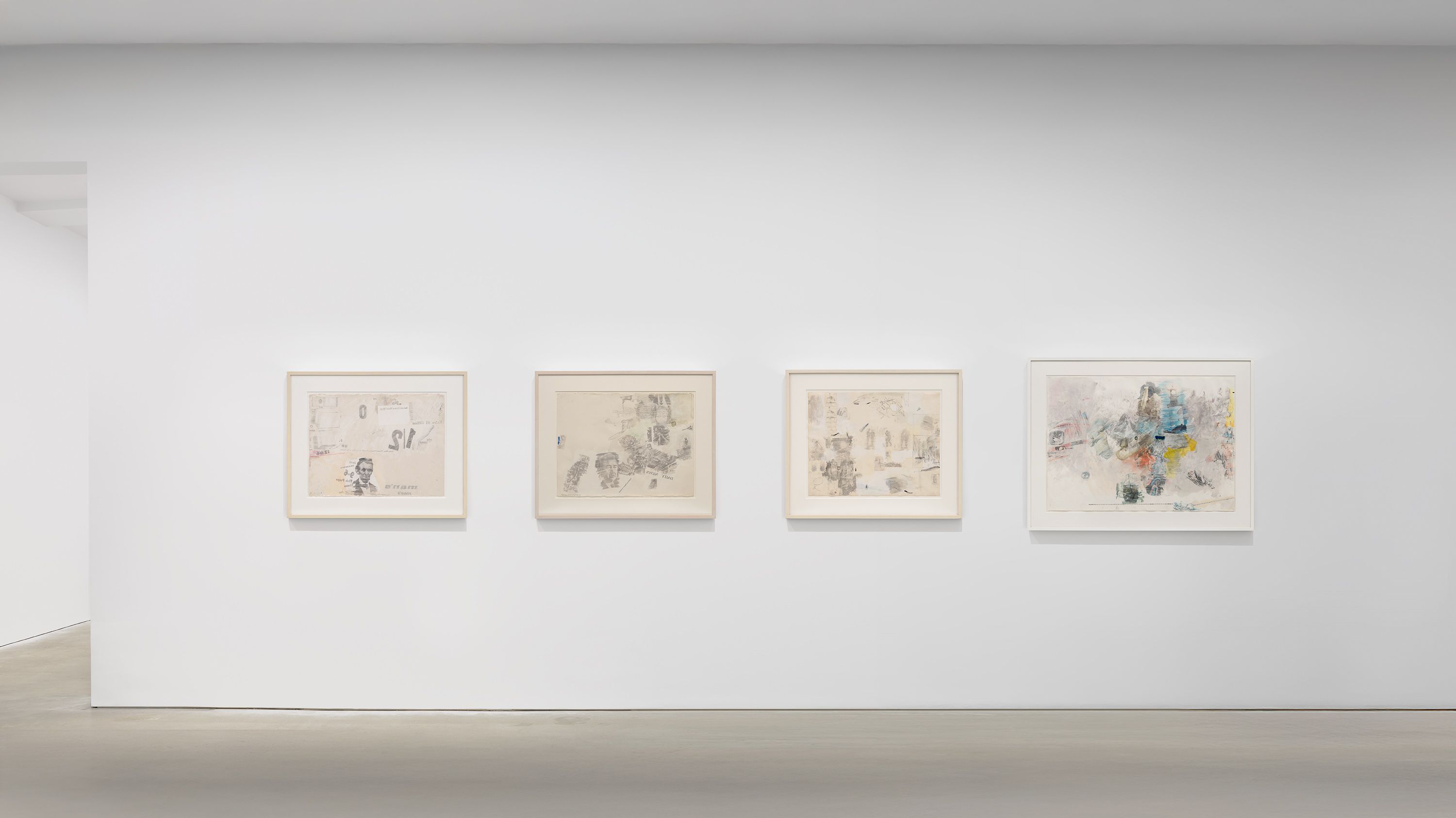 Exceptional Works: Robert Rauschenberg | The Transfer Drawings