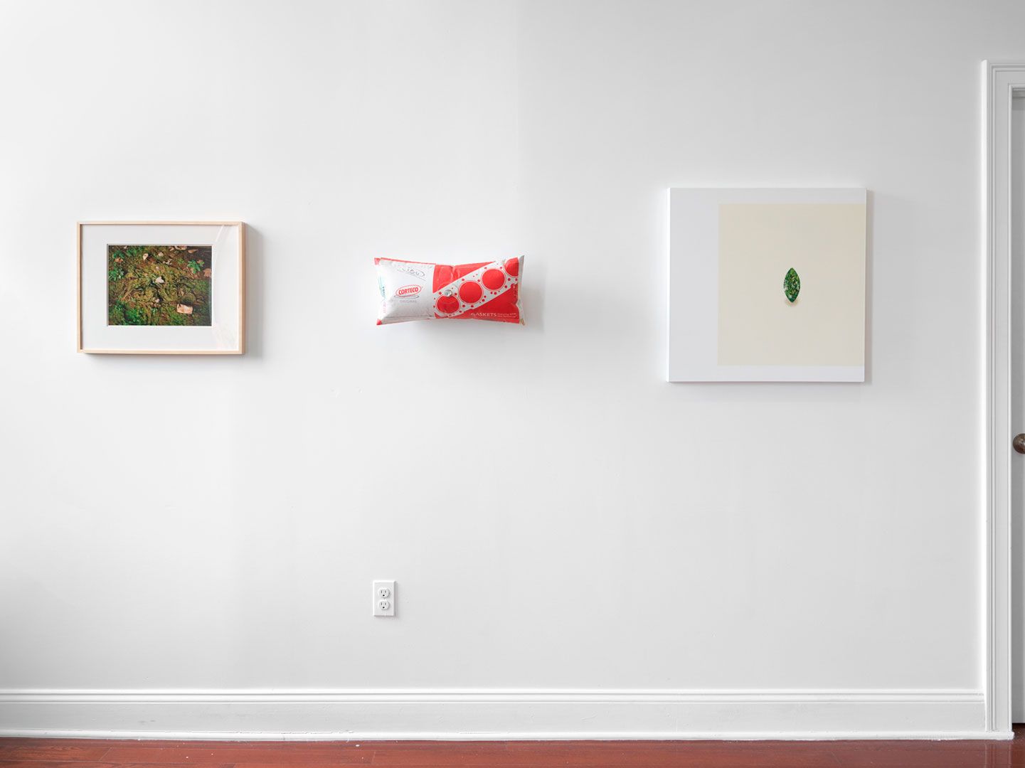 An installation view of the exhibition People Who Work There, dated 2019