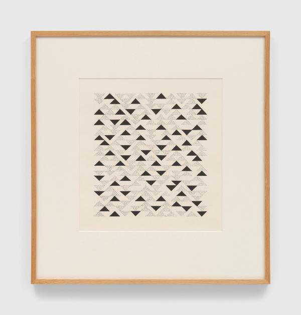 Anni Albers — Study for Triangulated Intaglio III