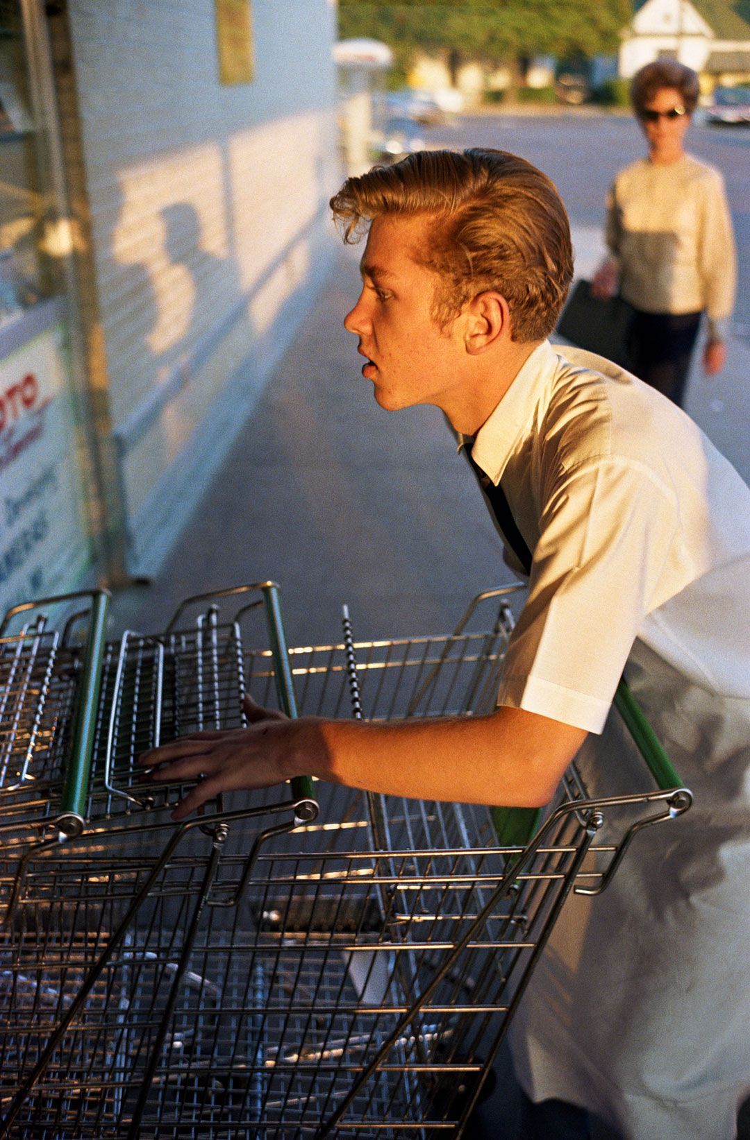 An untitled dye transfer print by William Eggleston, dated 1965.