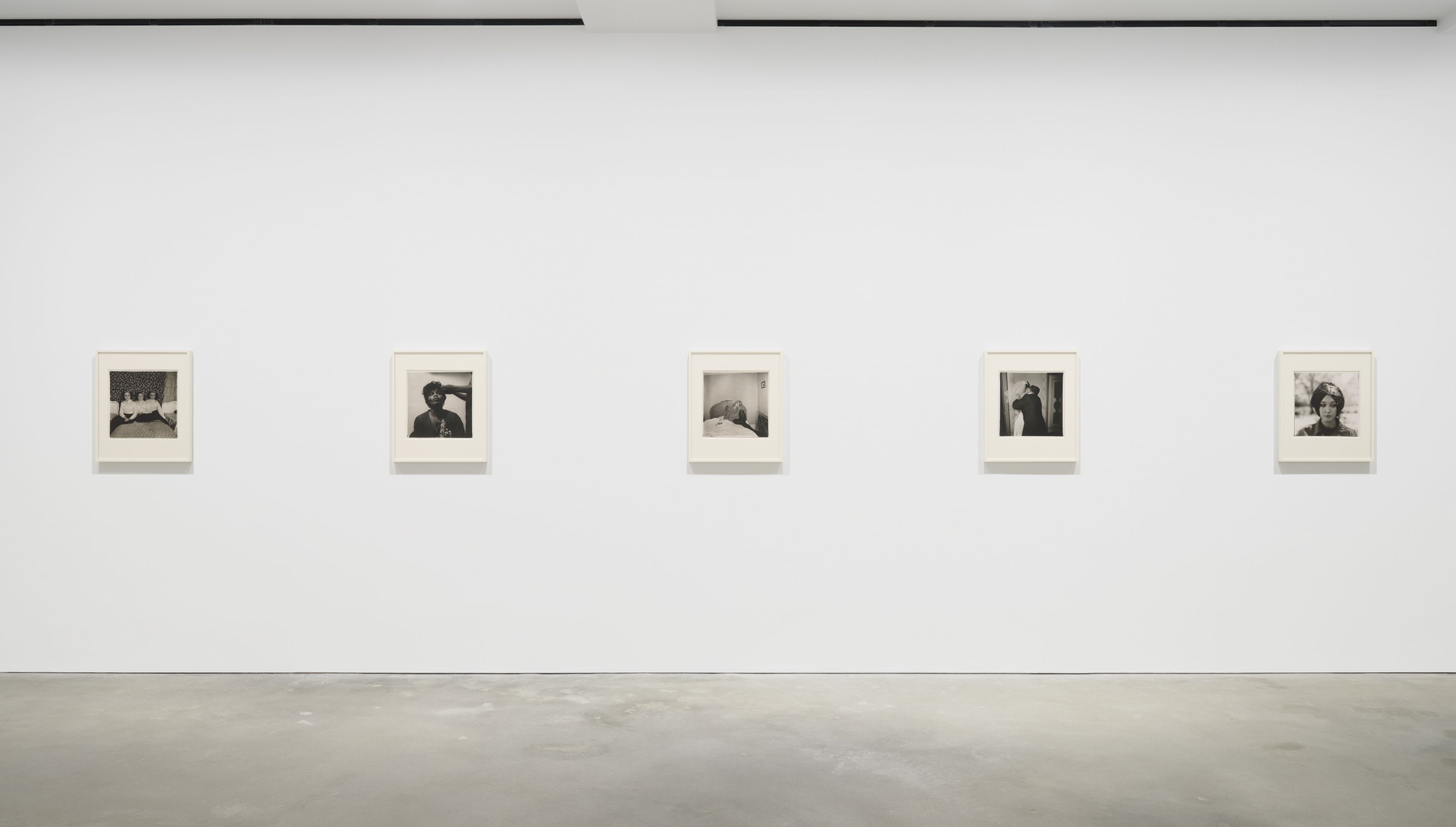 An Installation view of Diane Arbus: First Coming, David Zwirner, Hong Kong, dated 2022