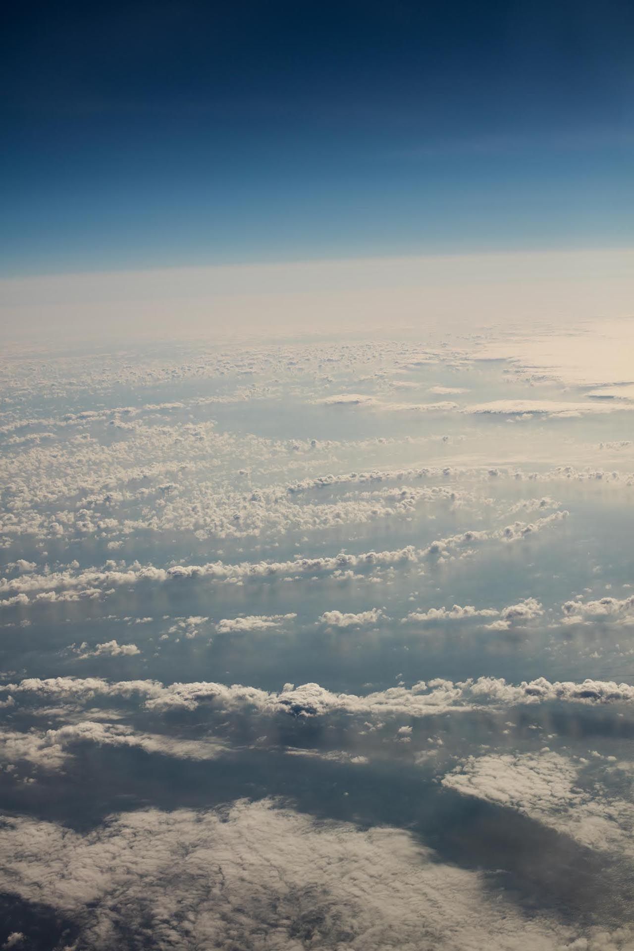 A photograph by Wolfgang Tillmans, titled Sea of Japan, DSR‚Äã, dated 2015.