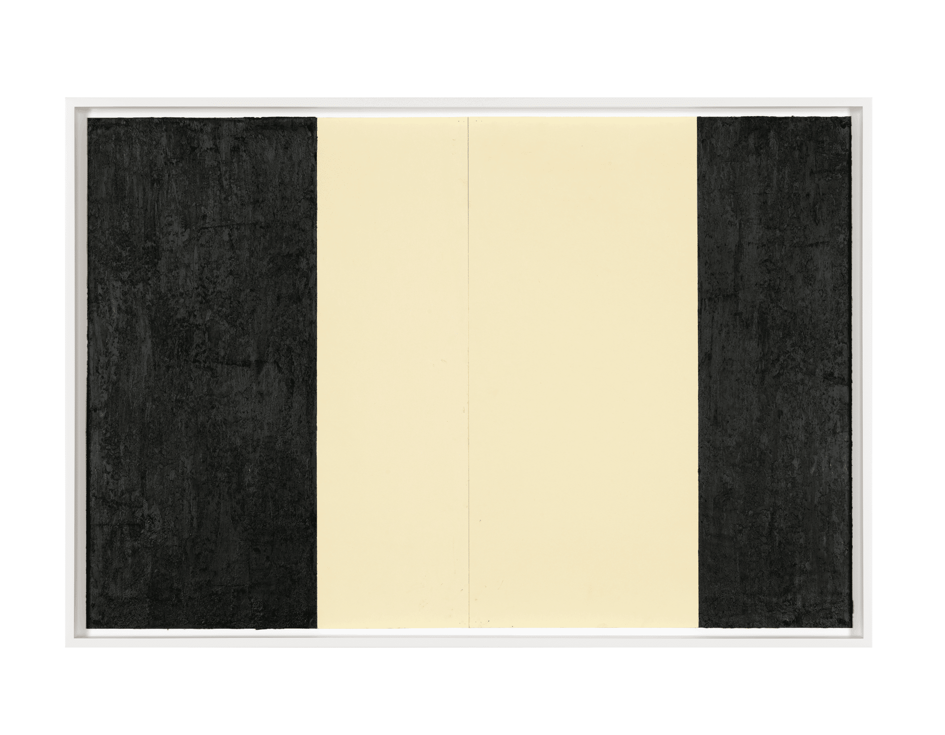 A drawing by Richard Serra, titled Greenpoint Horizontal Reversal #3, dated 2014.