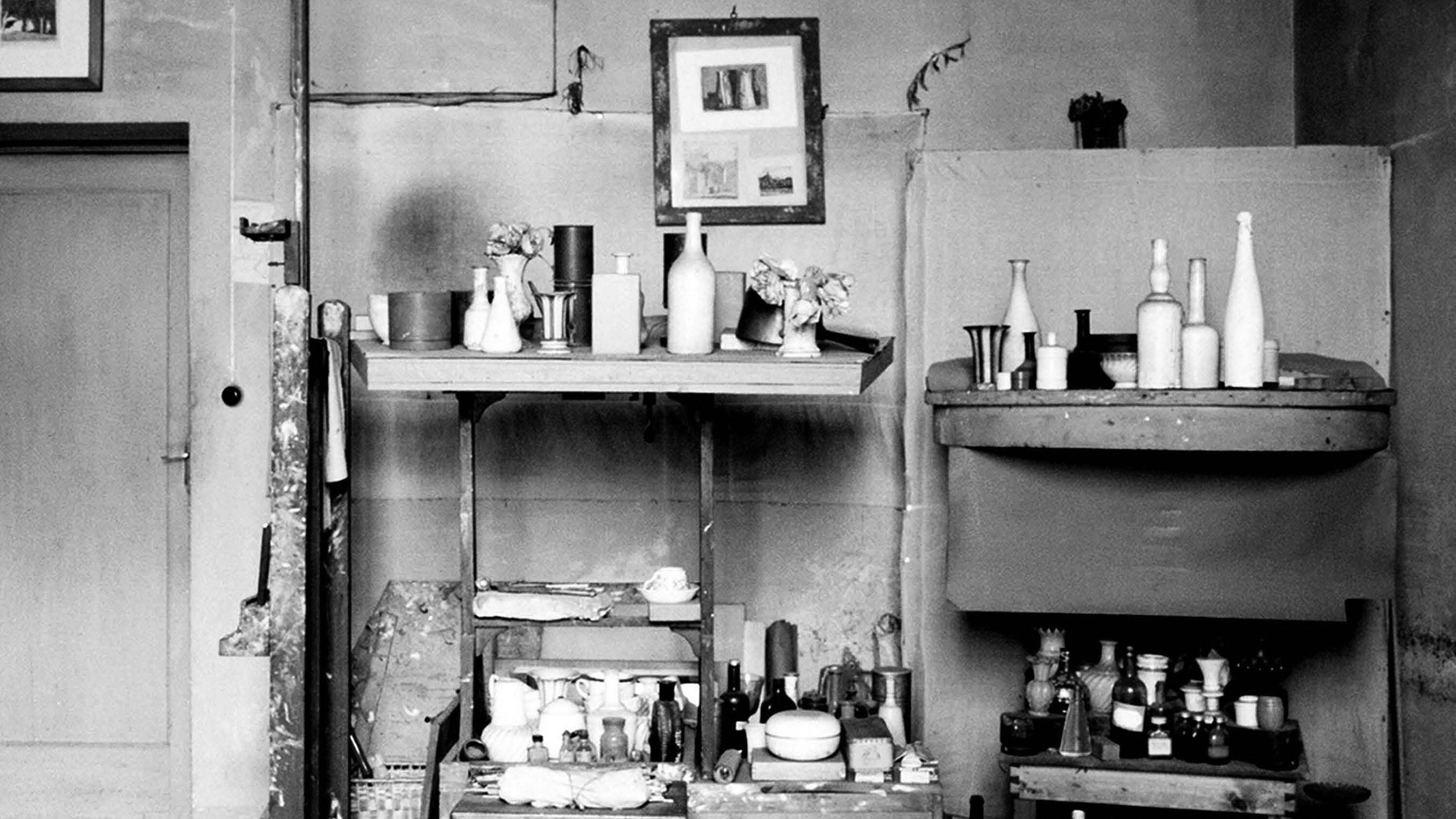 Sanford Roth, Giorgio Morandi, c. 1946–1962, scan from a 35mm negative. Los Angeles County Museum of Art, Beulah Roth Bequest. © Museum Associates/LACMA.