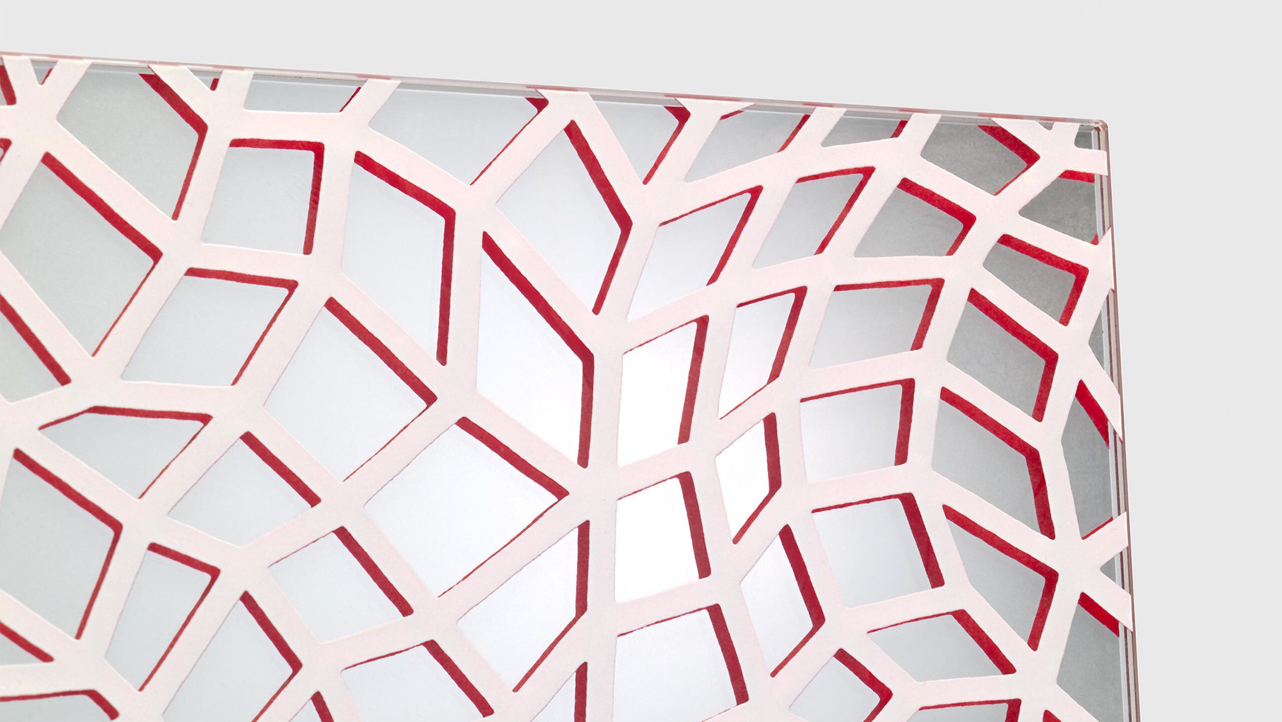 Detail of Infinity Nets, dated 2000