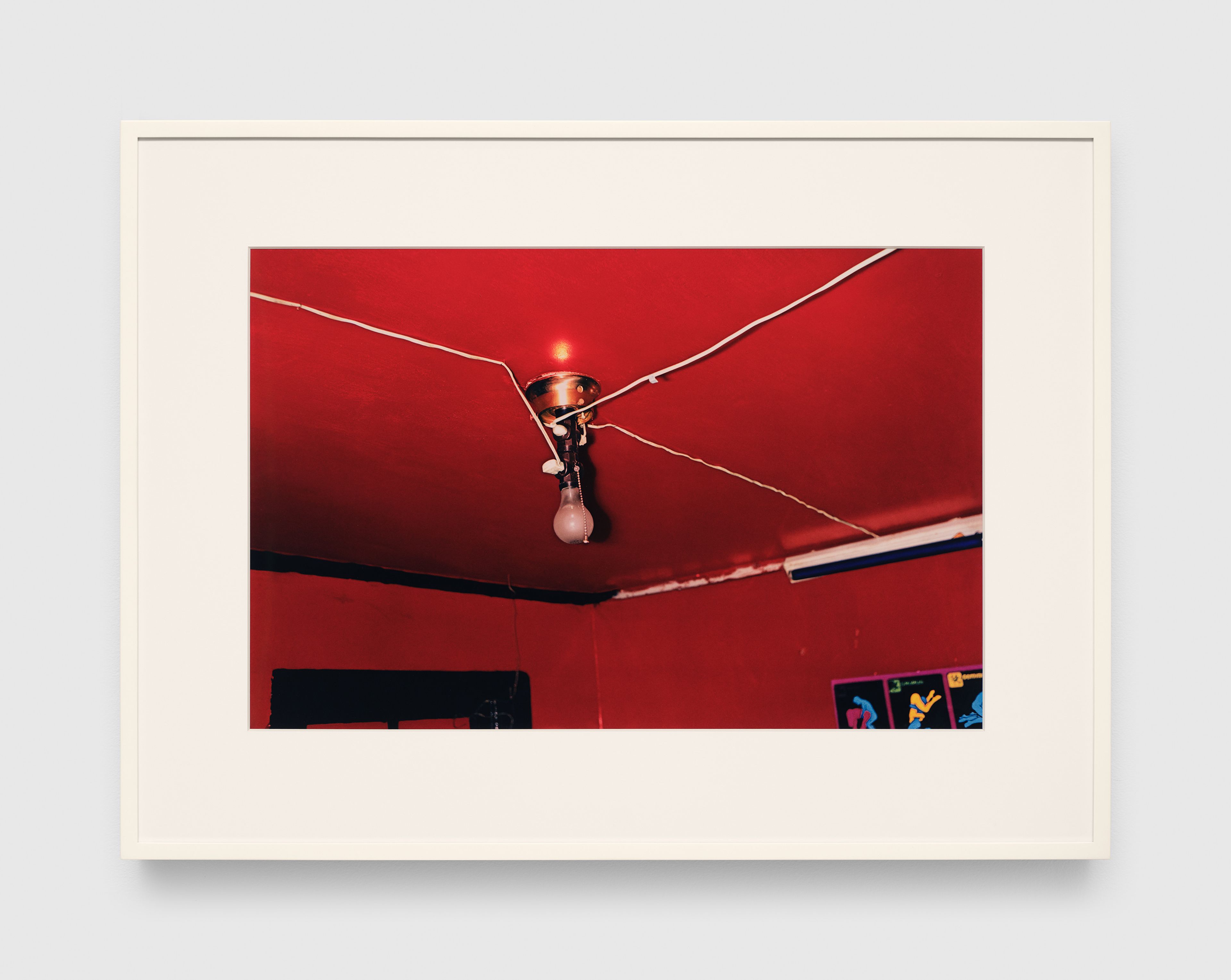 An untitled dye transfer print by William Eggleston, dated 1973.