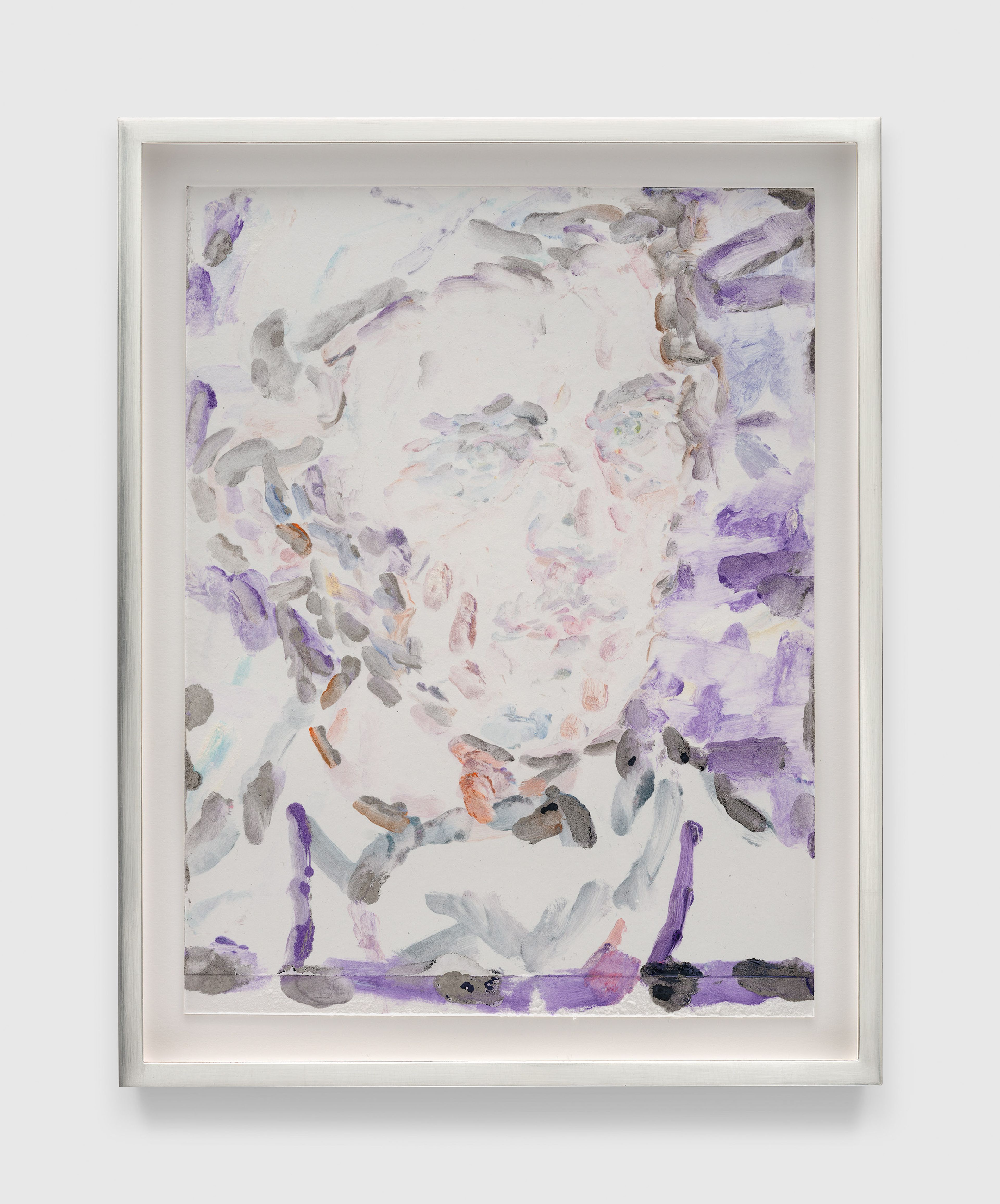 A print by Elizabeth Peyton, titled Ralph Waldo Emerson (Ghost), dated 2025.