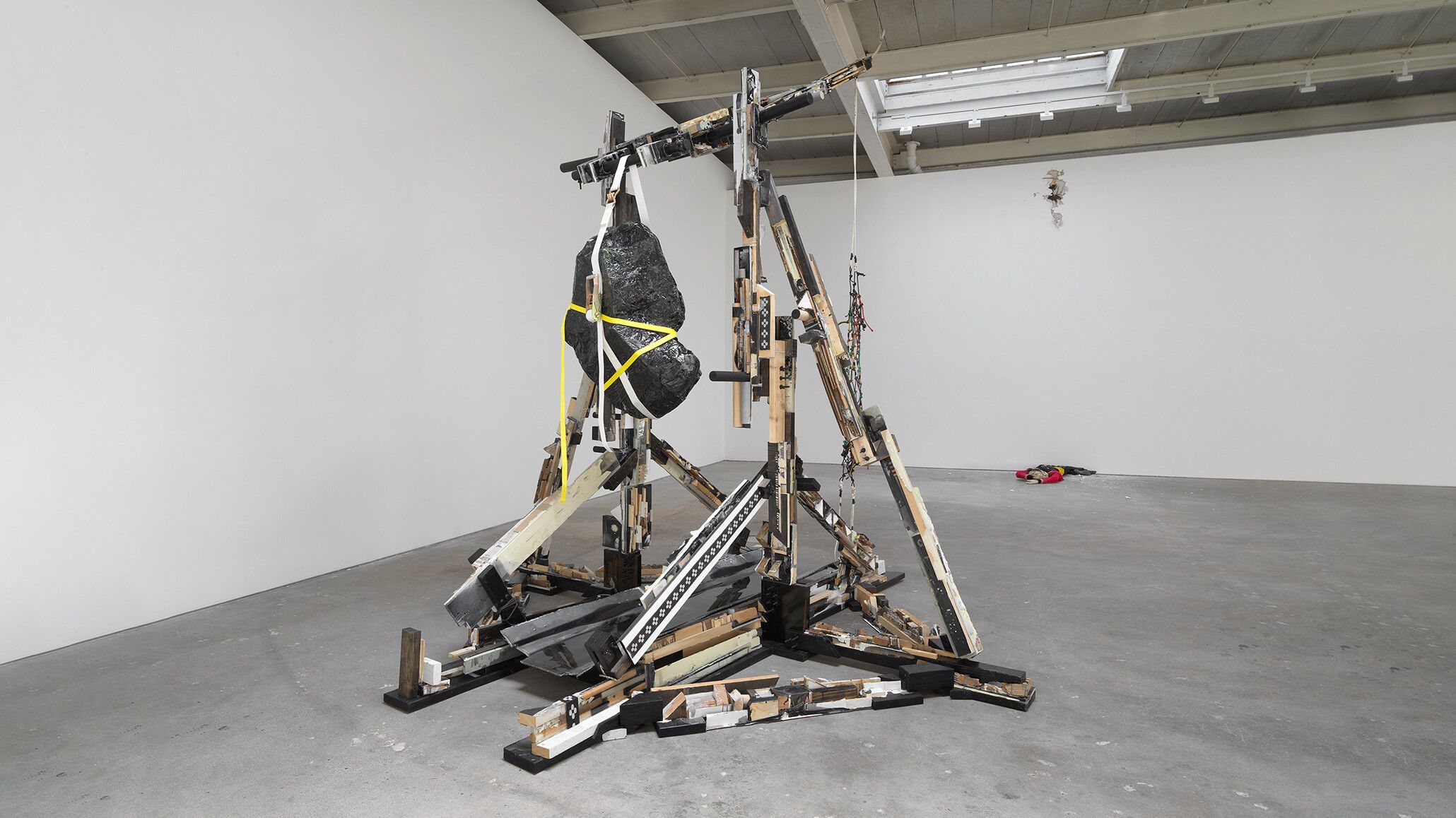 A detail from a sculpture by Andra Ursuţa, titled Vandal Lust, dated 2011/2022.