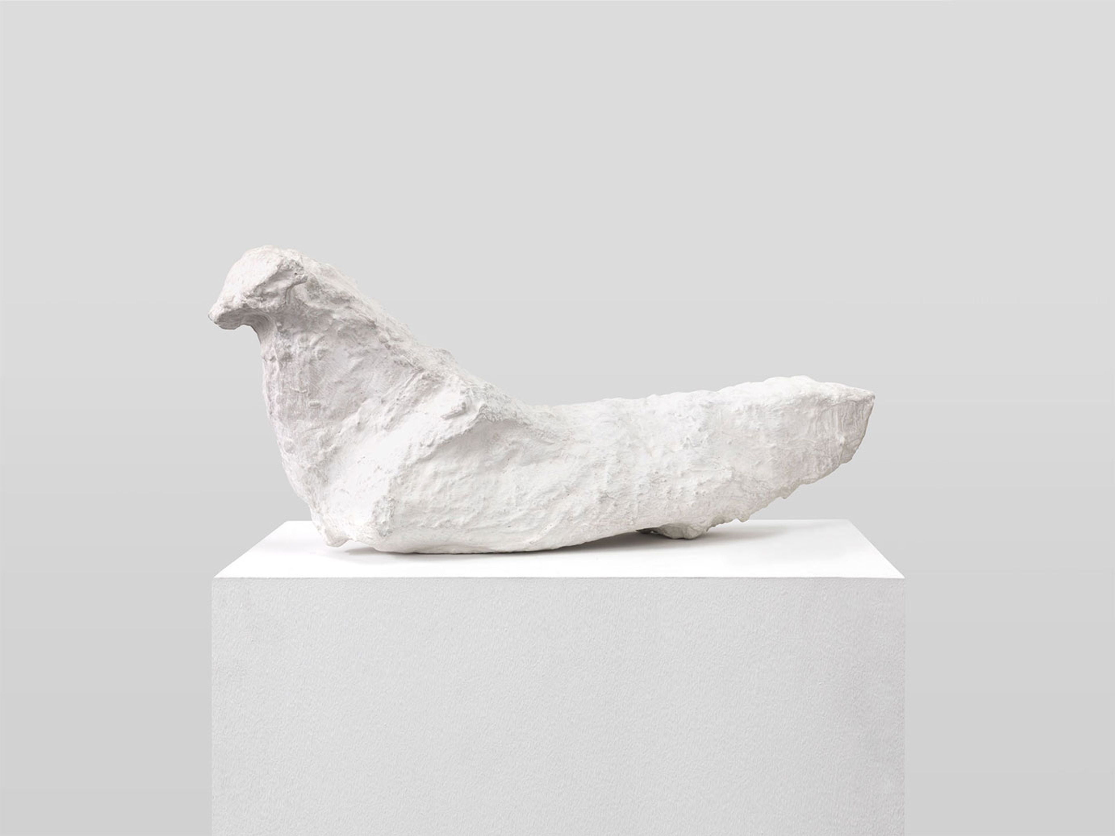 A sculpture by Franz West, titled BI 11, dated 1990.