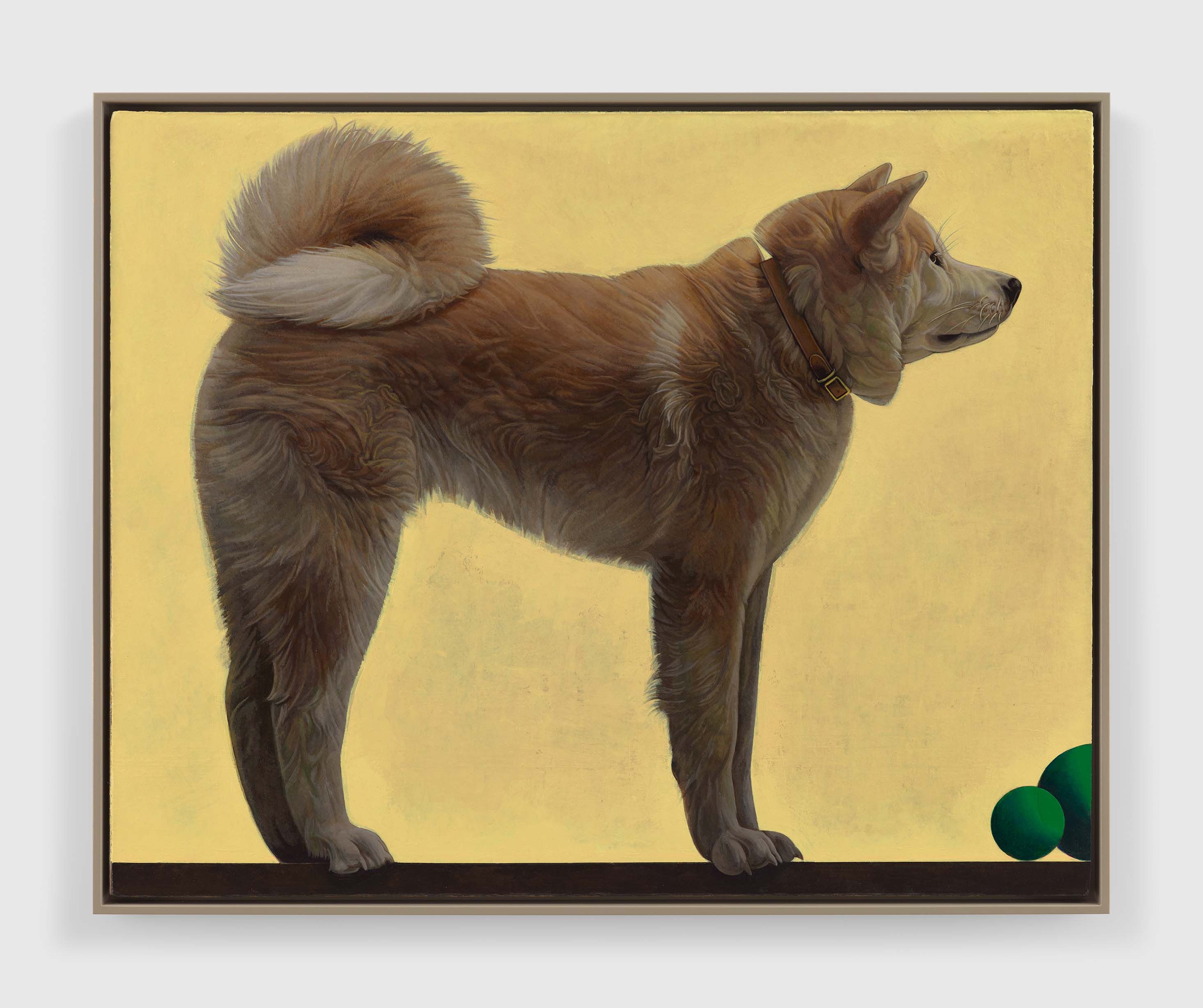 A painting by Liu Ye, titled Phoebe, dated 2023.