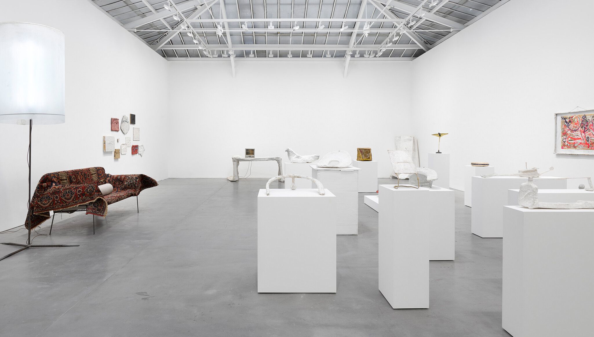 An Installation view, Franz West, David Zwirner, Paris, 2023
