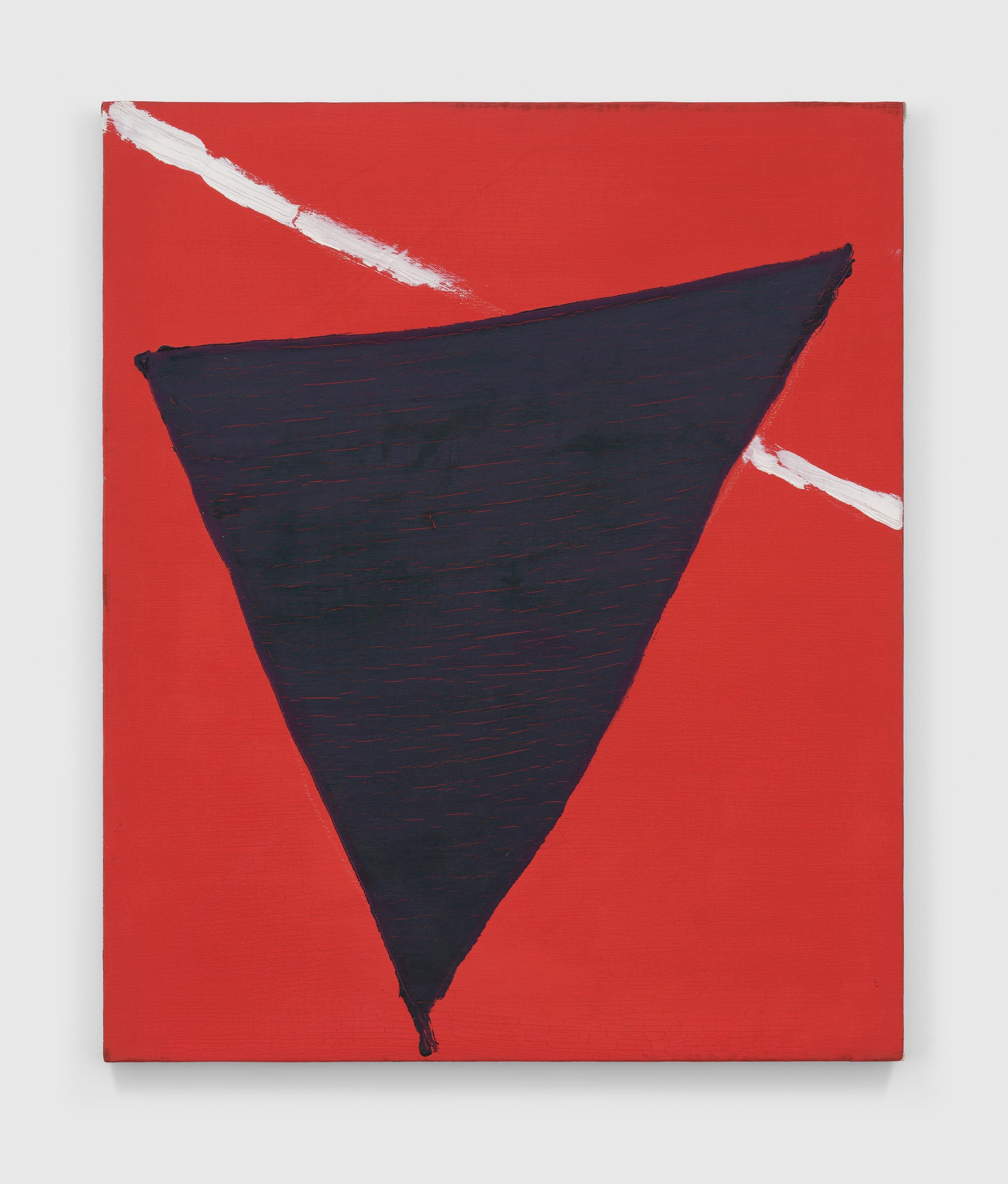 A painting by Raoul De Keyser, titled Zes voor P.5, dated 1986.