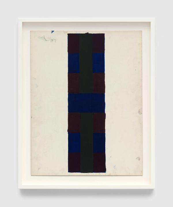 Ad Reinhardt — Untitled (maquette for Number 2 from 10 Screenprints)