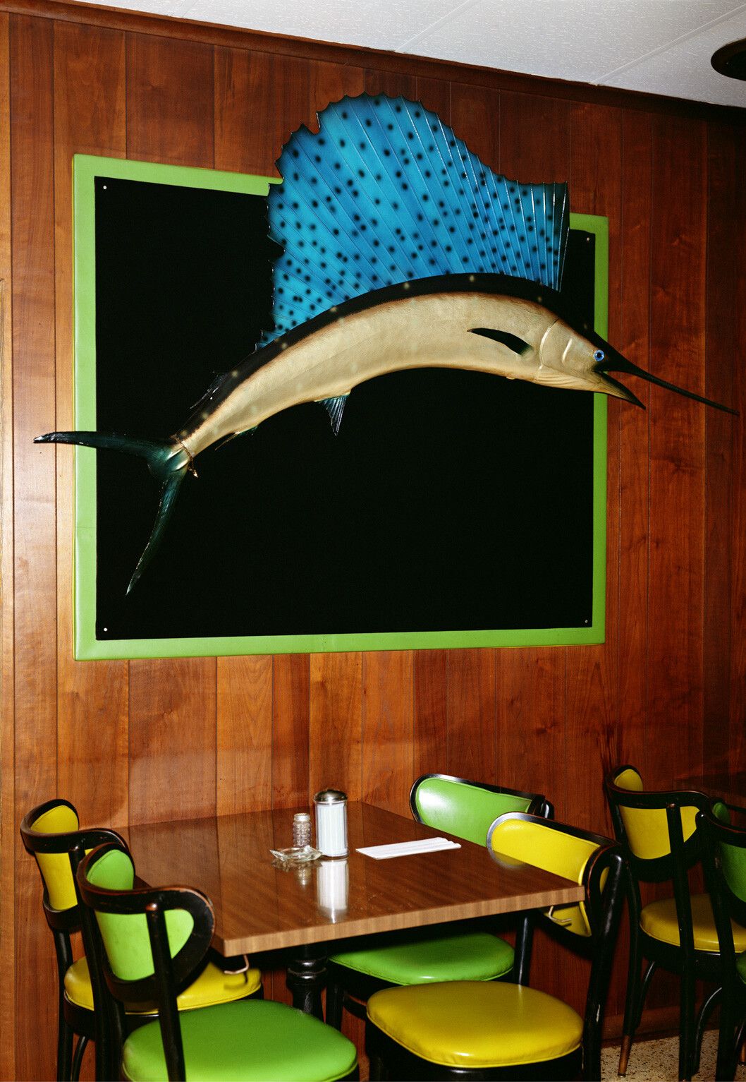 An untitled pigment print by William Eggleston, circa 1973 to 1978.