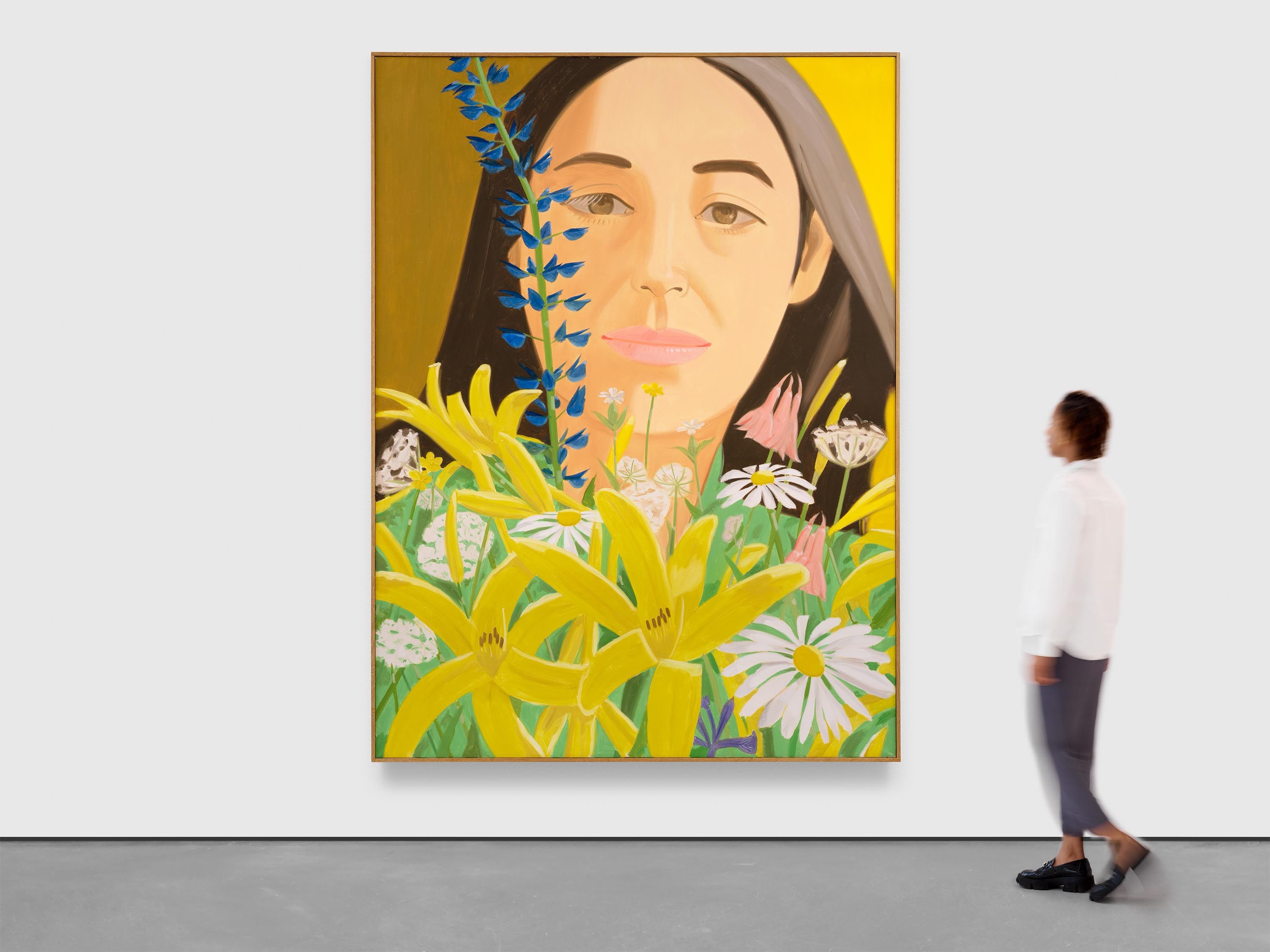 Exceptional Works: Alex Katz | Ada and Flowers, 1980 | David Zwirner