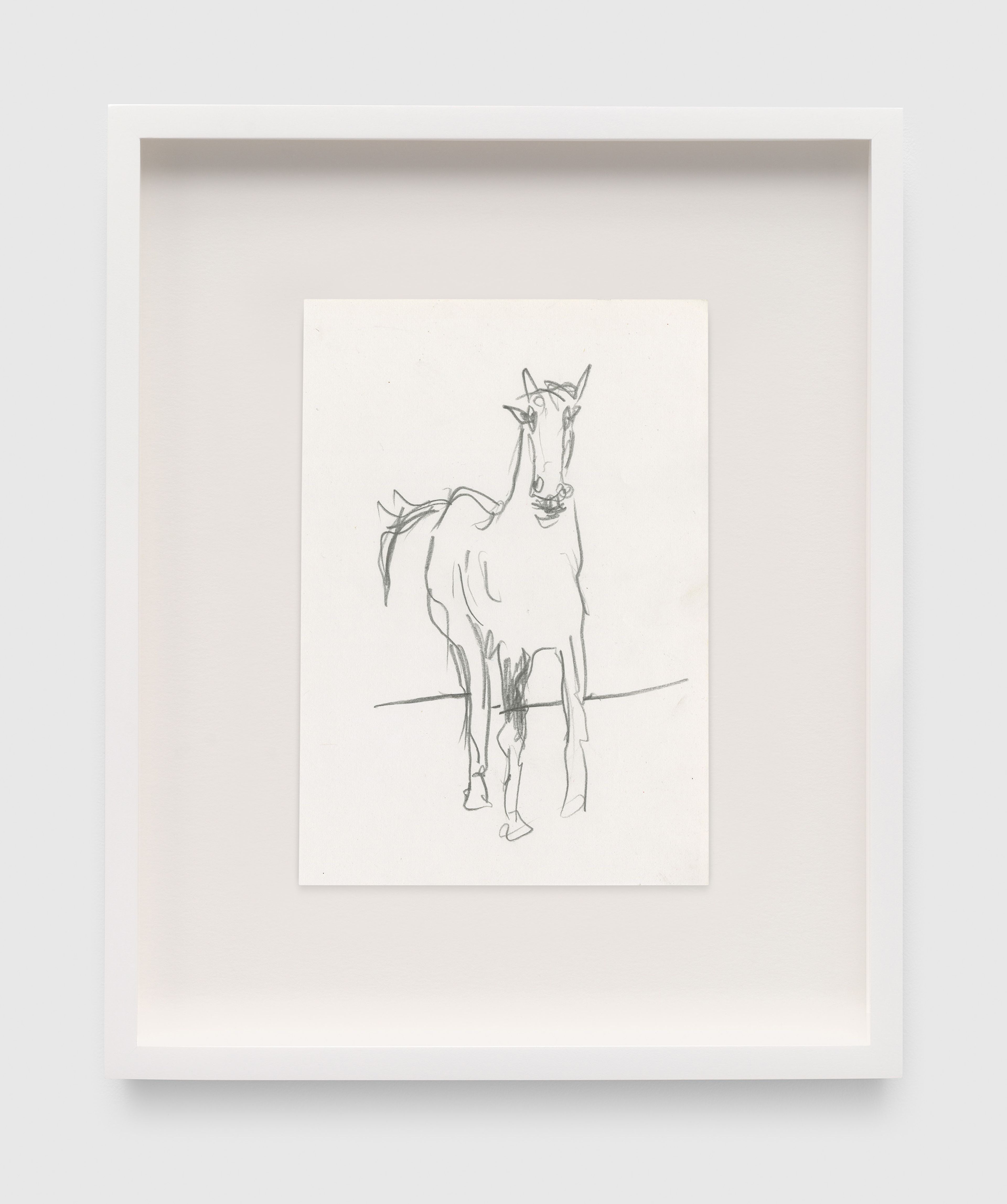 An untitled drawing by Josh Smith, undated.