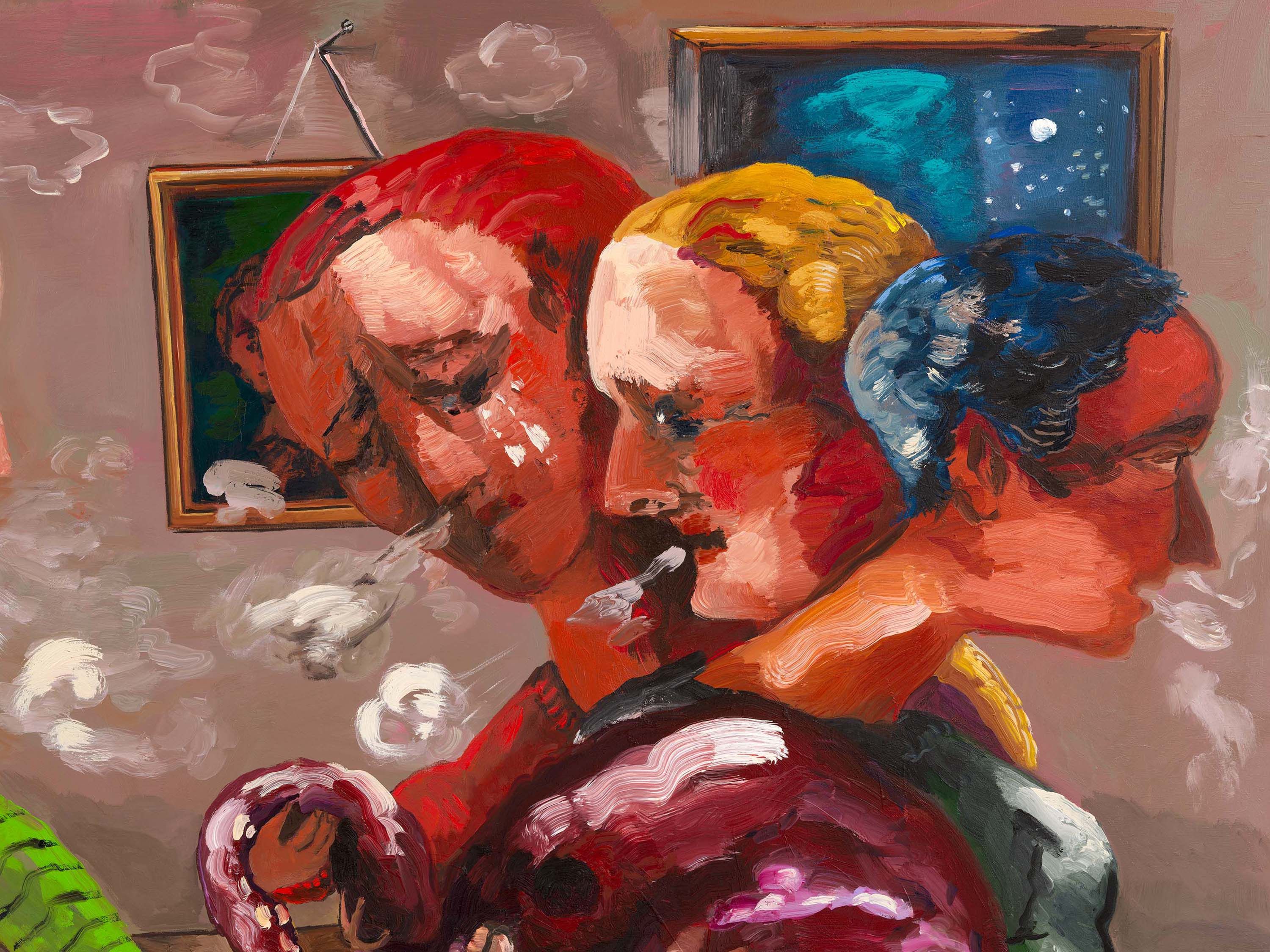 Dana Schutz: Mourning an Octopus, 2024 | David Zwirner