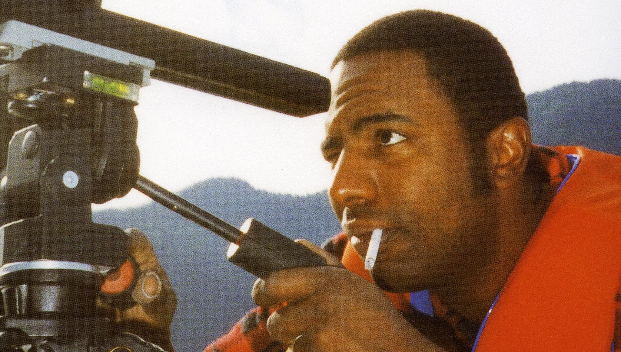 Stan Douglas filming at Nootka Sound in British Columbia, dated 1996