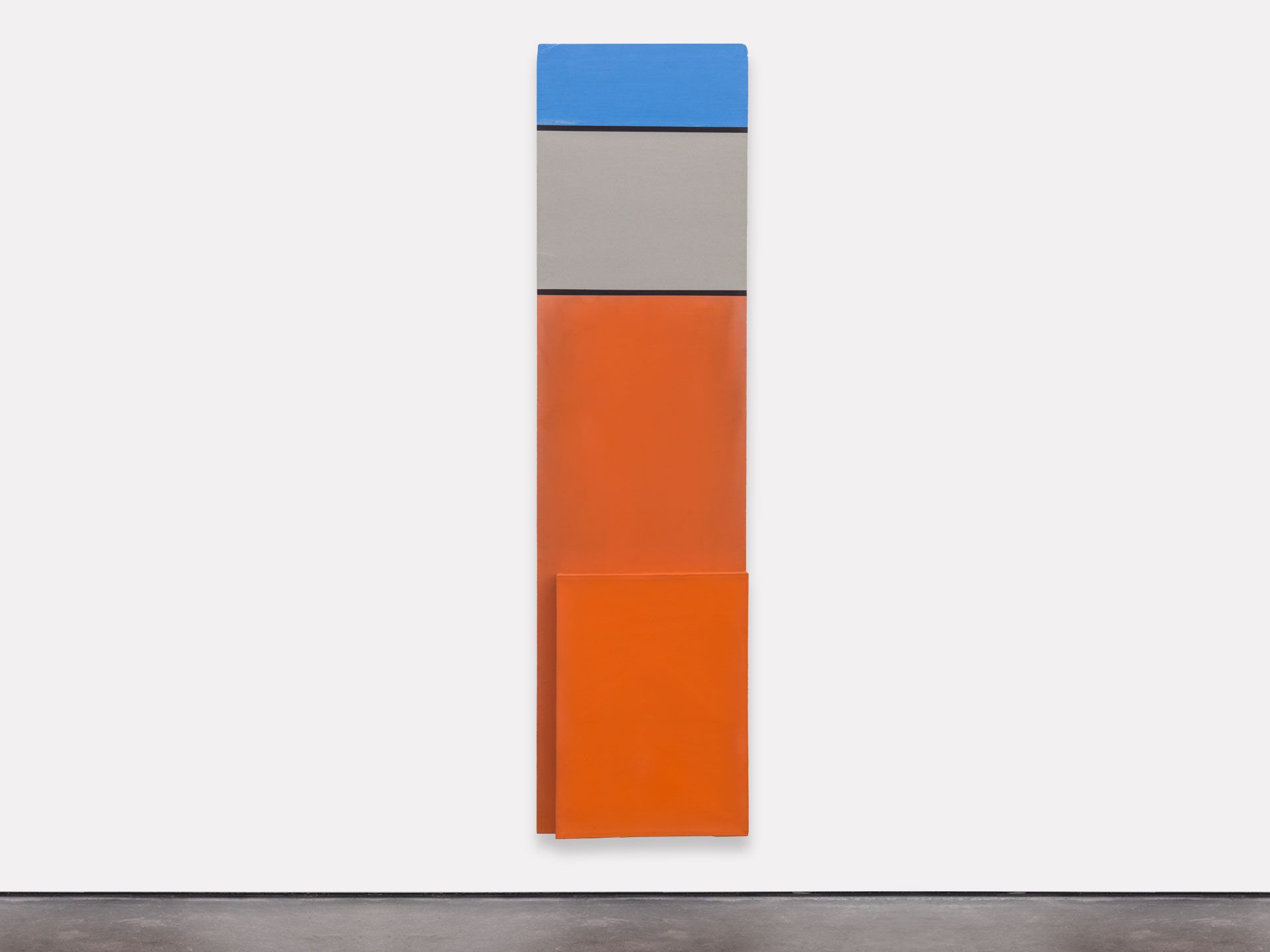 A painting by Palermo, titled Ohne Titel (Untitled), dated 1973.