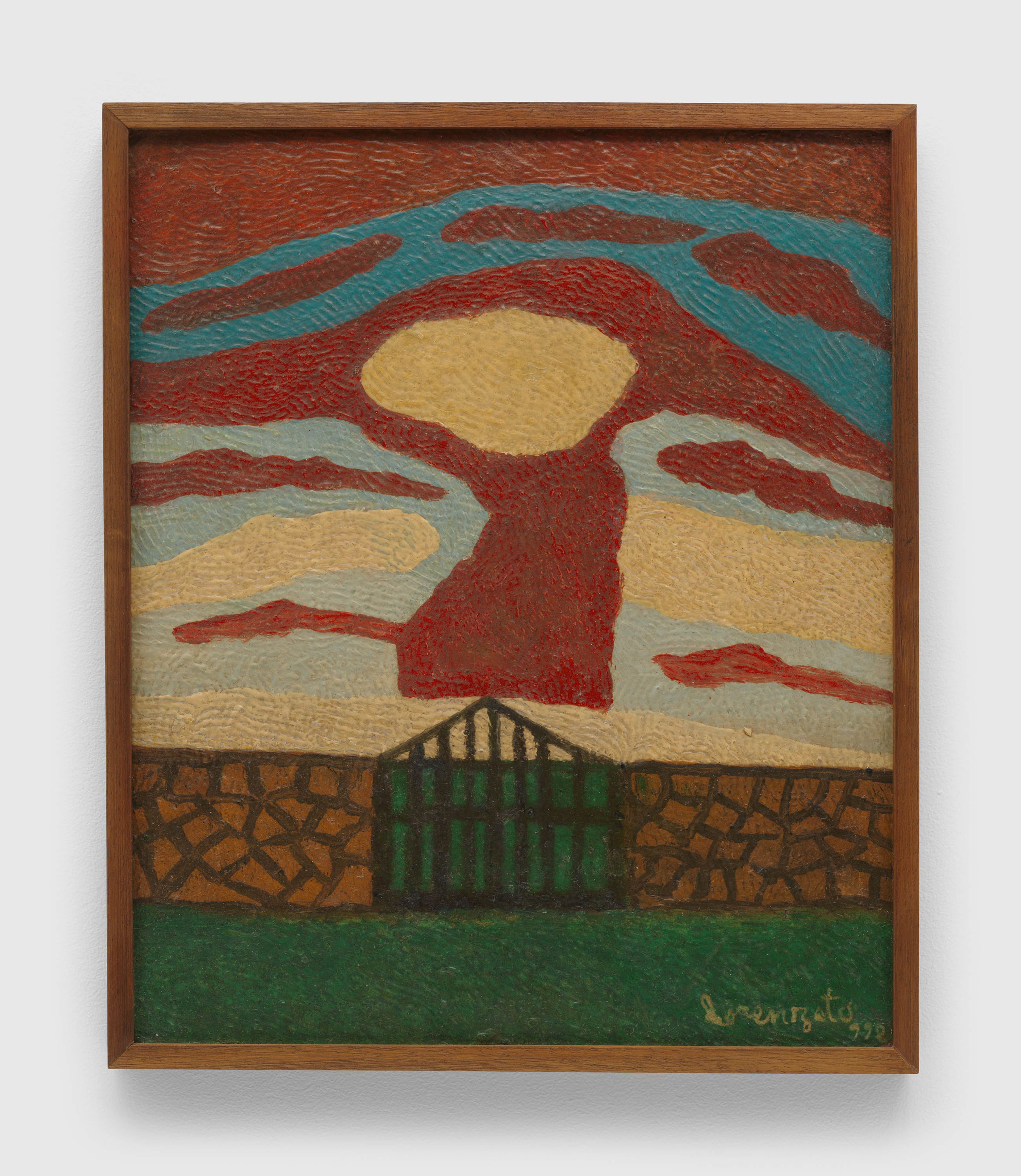 A painting by Amadeo Luciano Lorenzato, titled Sem título (Untitled), dated 1972.