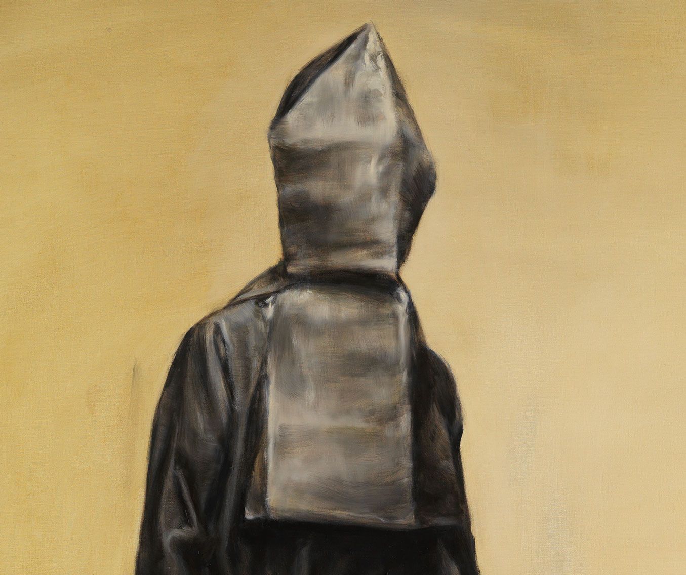 A painting by Michael Borremans, dated 2014