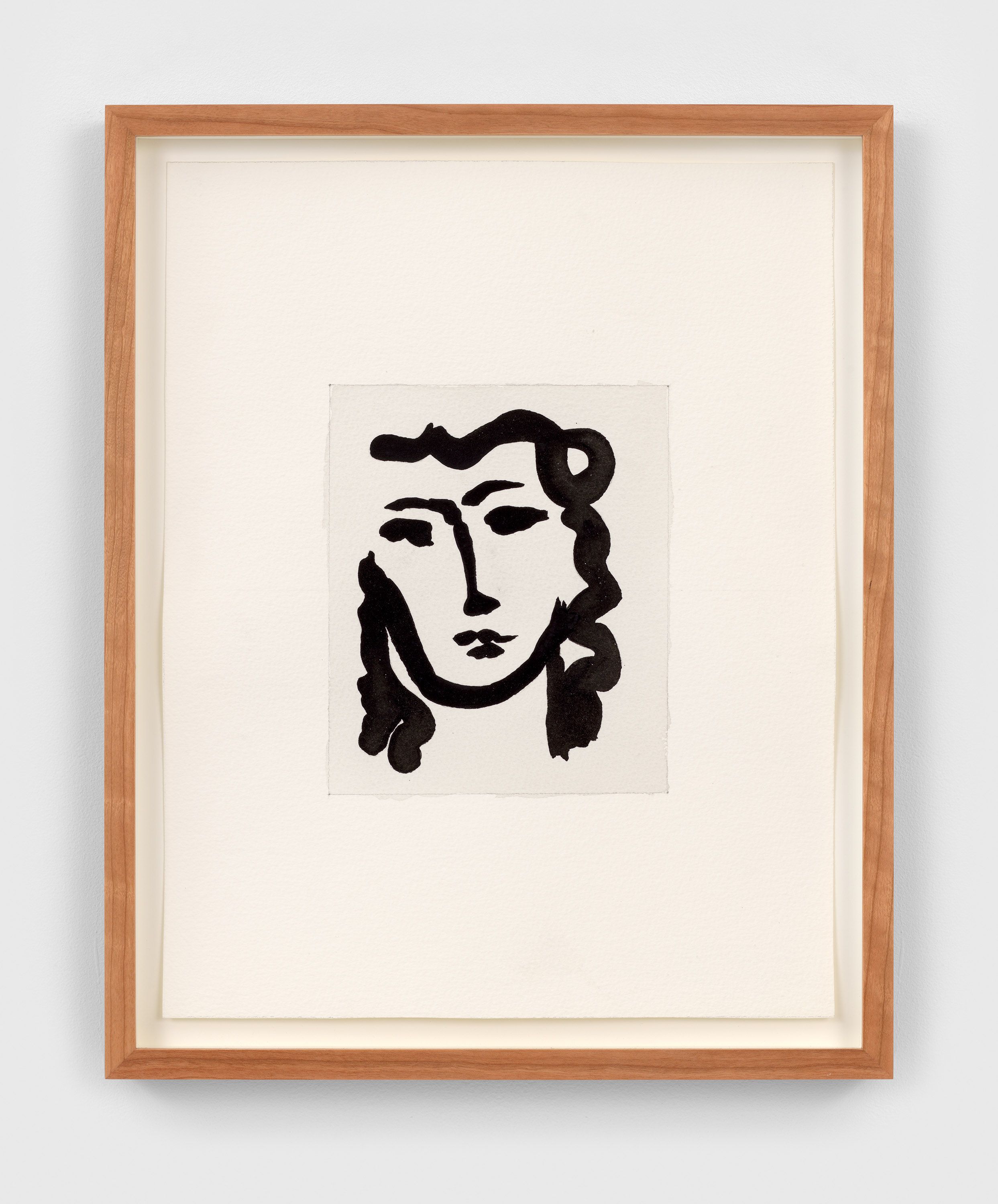 A painting by Sherrie Levine, titled After Henri Matisse: 12, dated 1985.