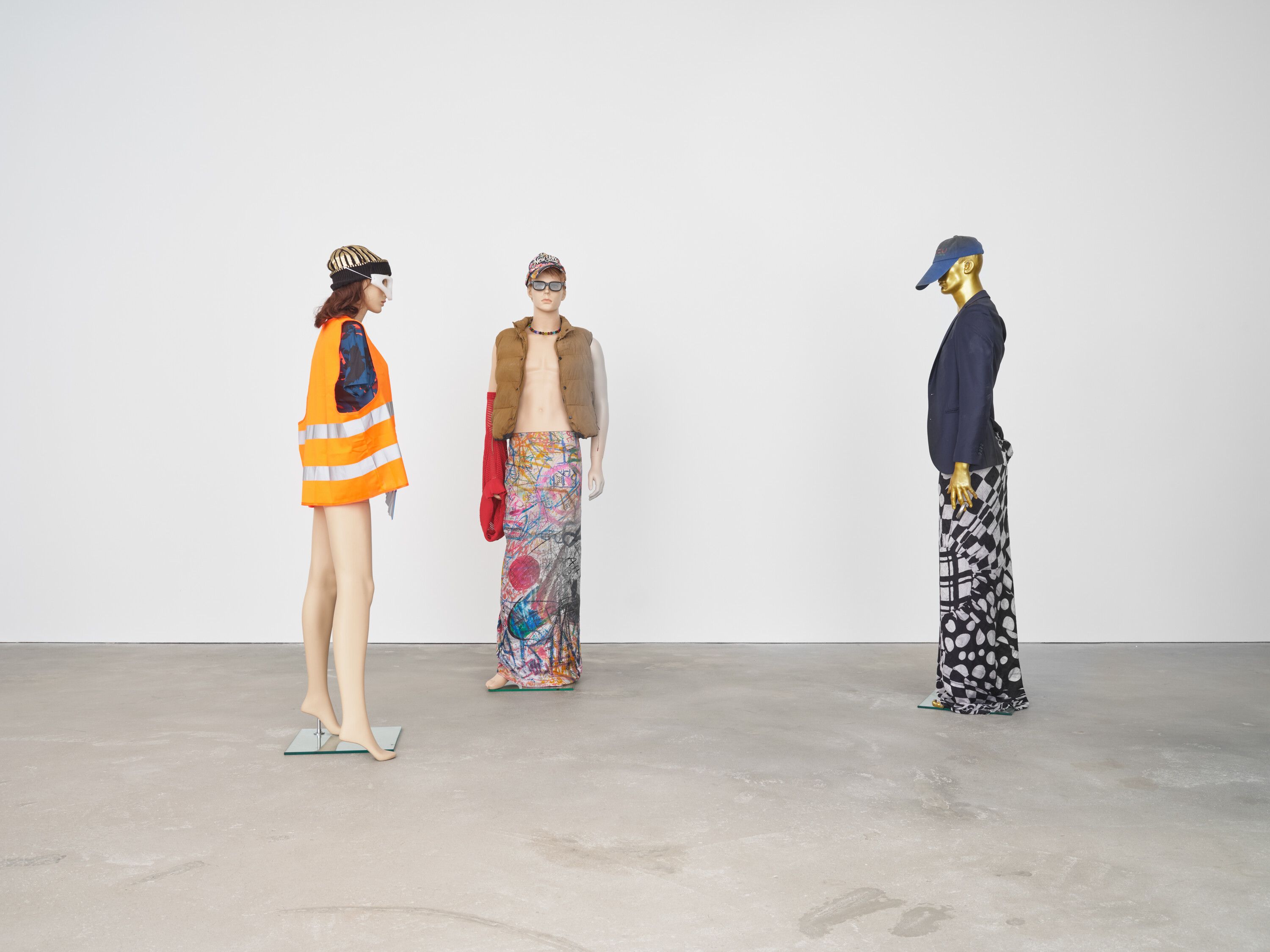 A mixed media artwork by Isa Genzken, titled Untitled, dated 2017.