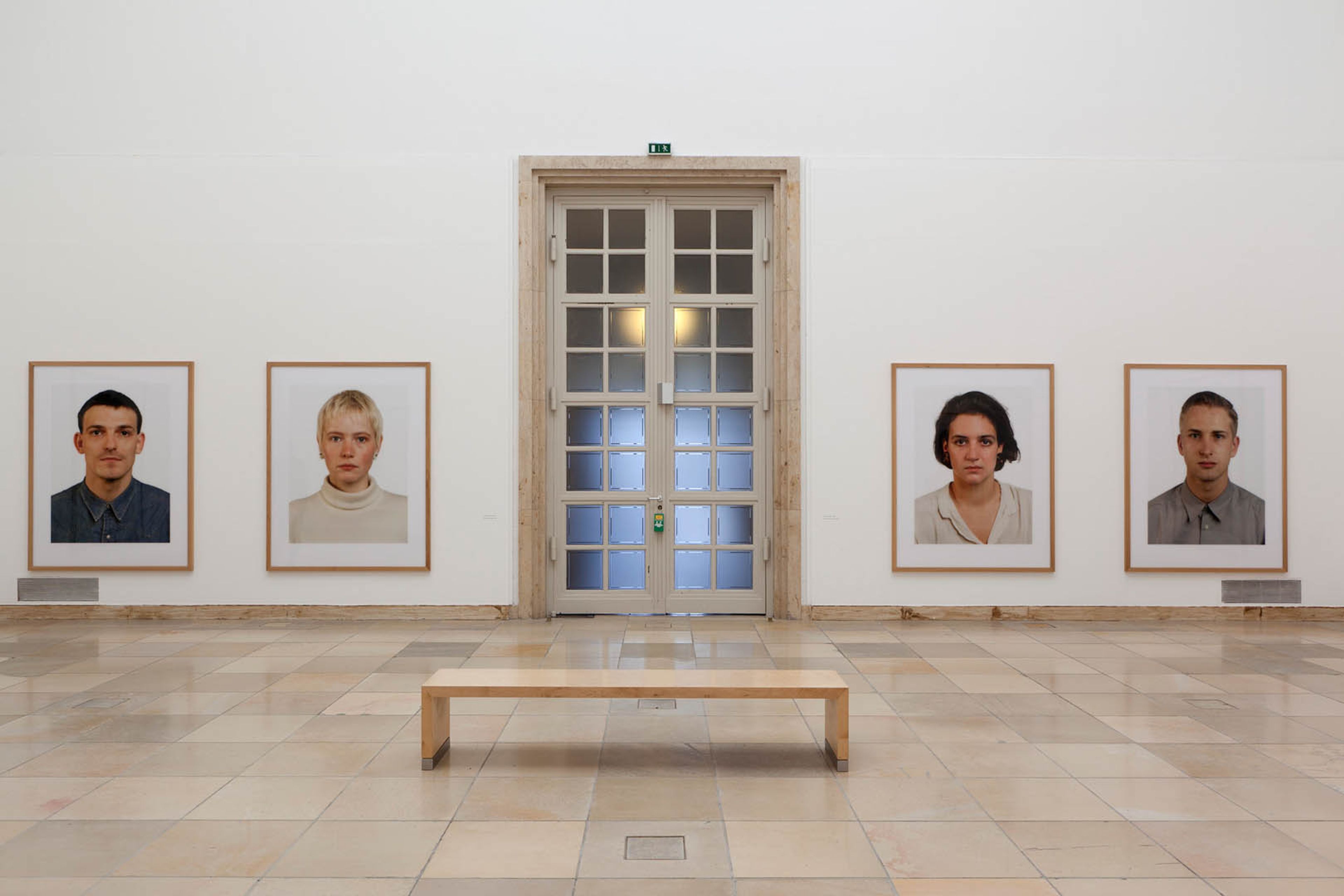 Installation view of the exhibition Thomas Ruff at Haus der Kunst in Munich, dated 2012.