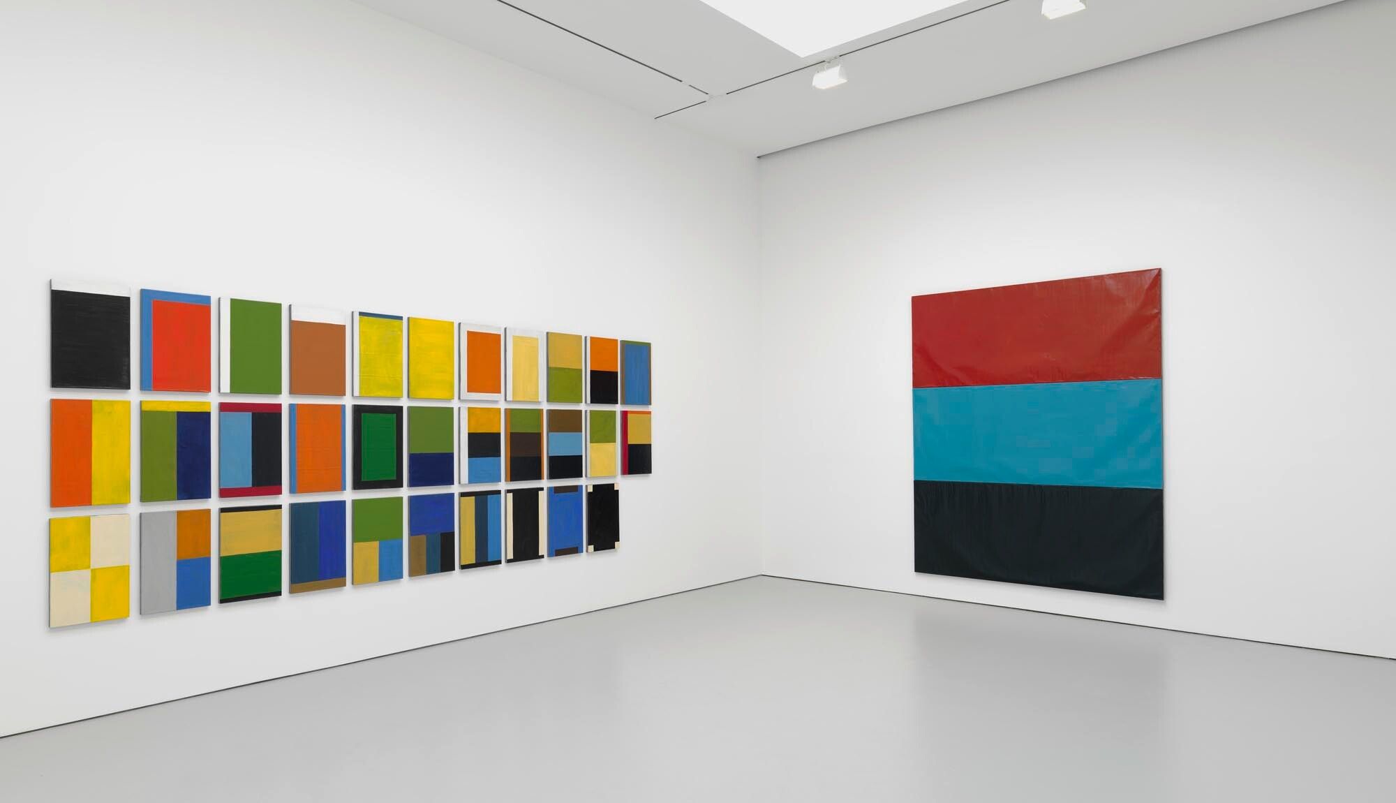 An installation view of the exhibition No Problem: Cologne/New York1984-1989, at David Zwirner New York, dated 2014.