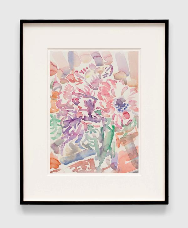 Elizabeth Peyton — Flowers (Simone, The Sea)