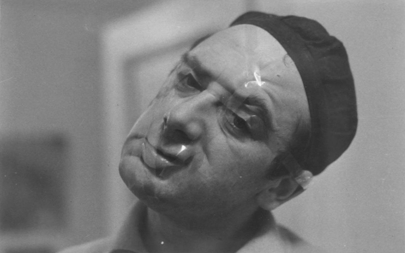 A self portrait by Gerhard Richer, dated 1966.